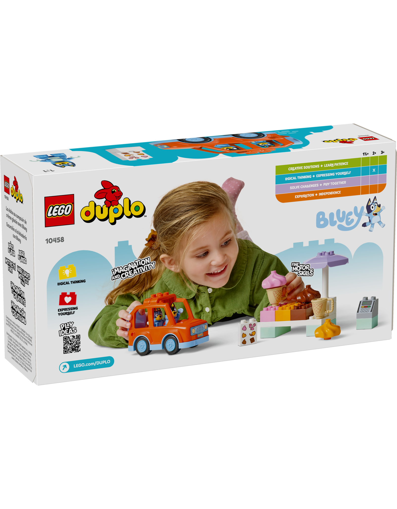 LEGO Duplo 10458 Ice Cream Trip with Bluey