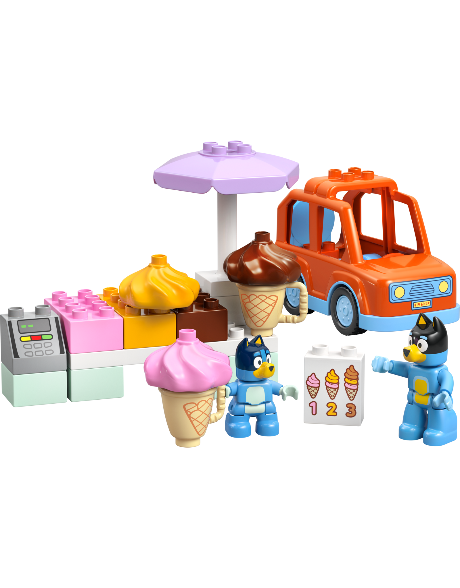 LEGO Duplo 10458 Ice Cream Trip with Bluey