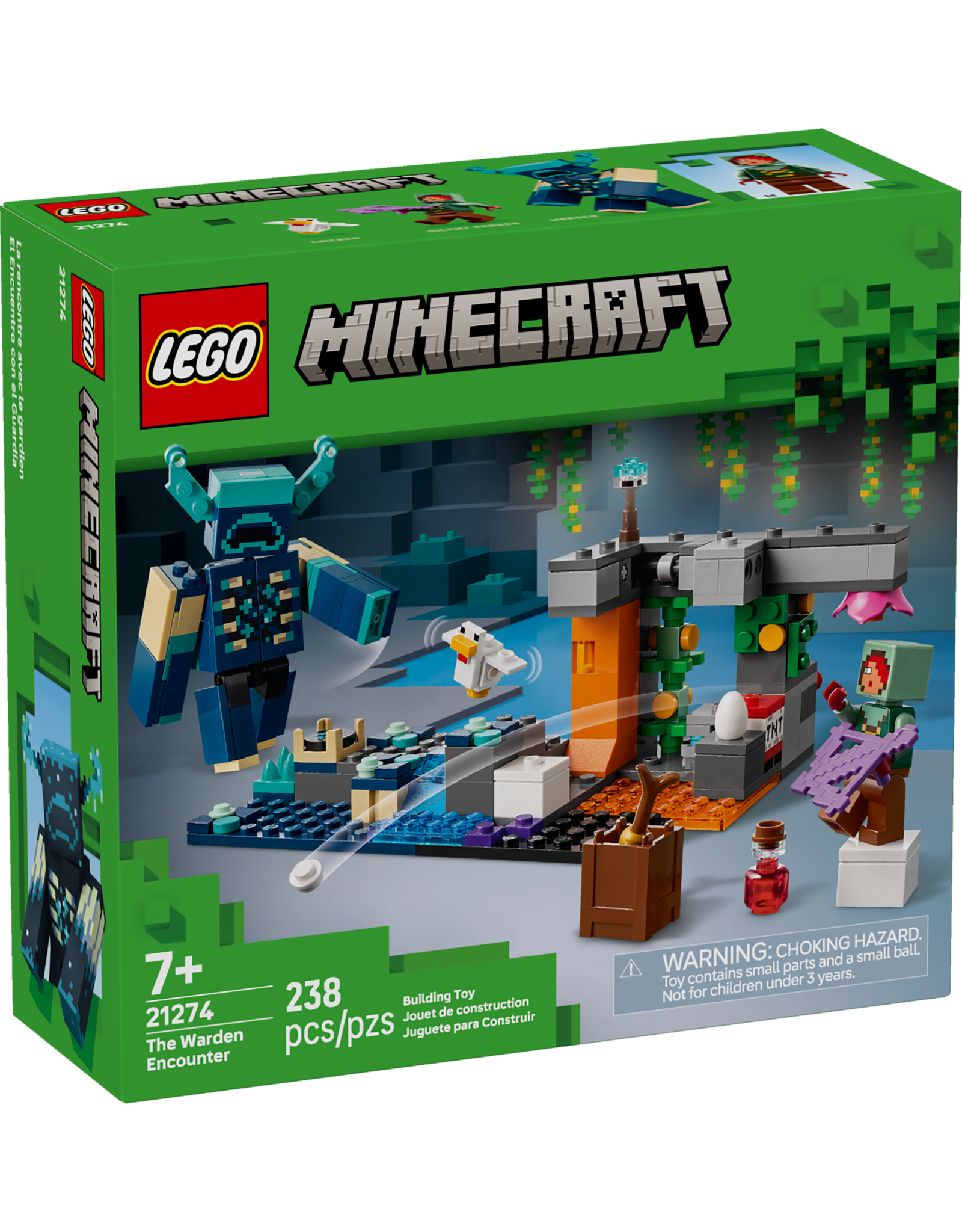 LEGO Minecraft 21274 The Warden Encounter