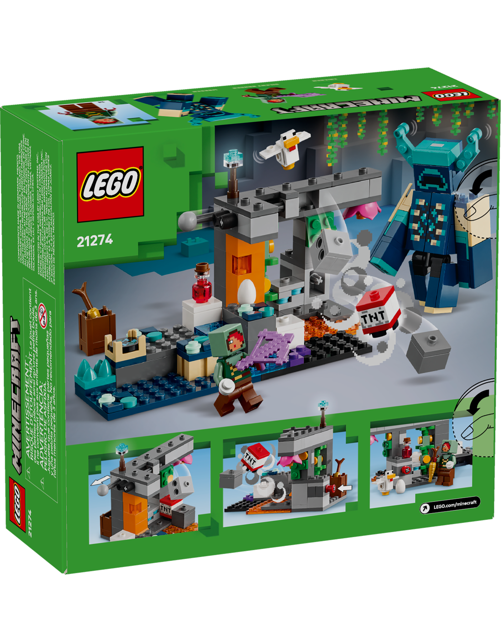 LEGO Minecraft 21274 The Warden Encounter