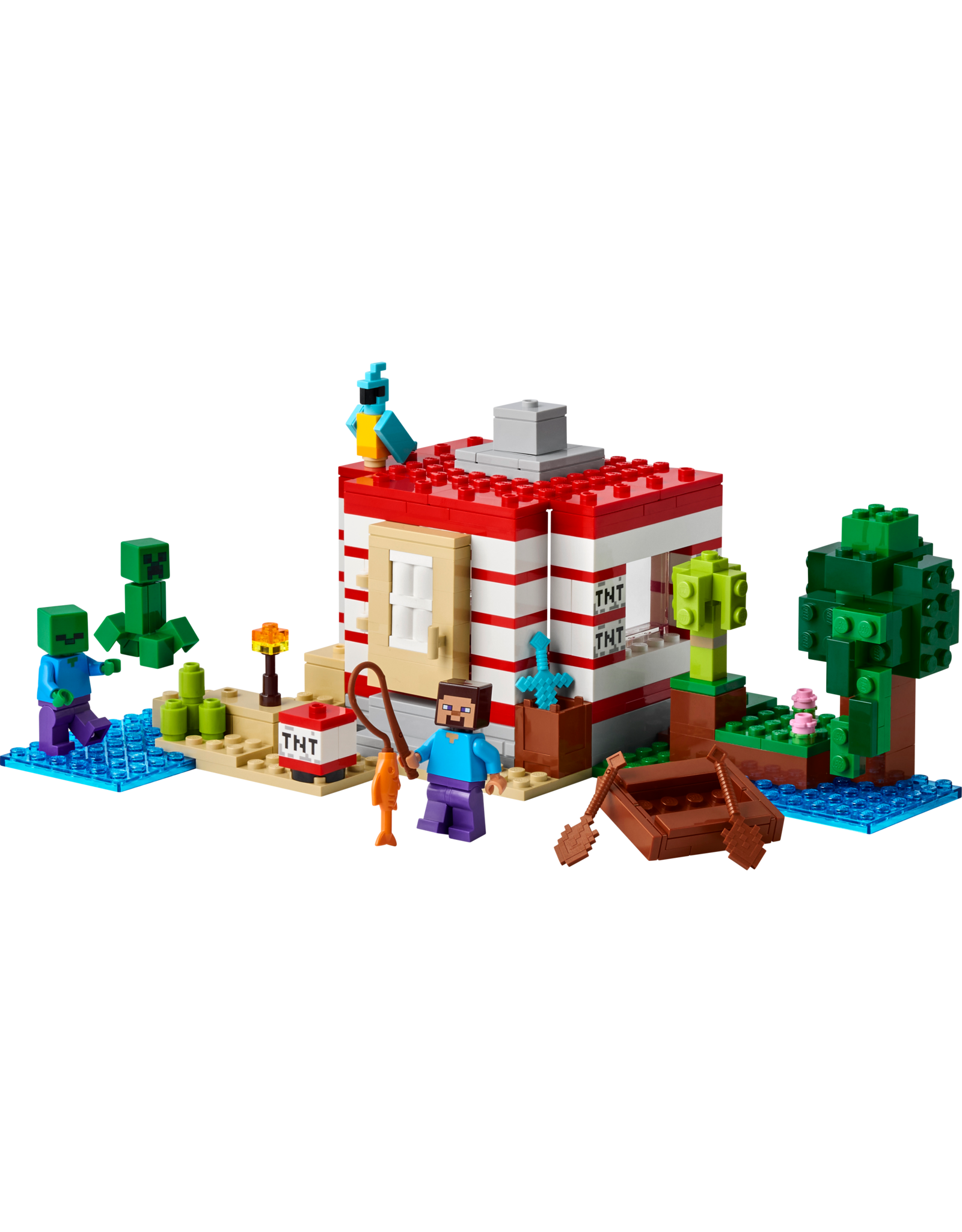 LEGO Minecraft 21275 The TNT Jungle House