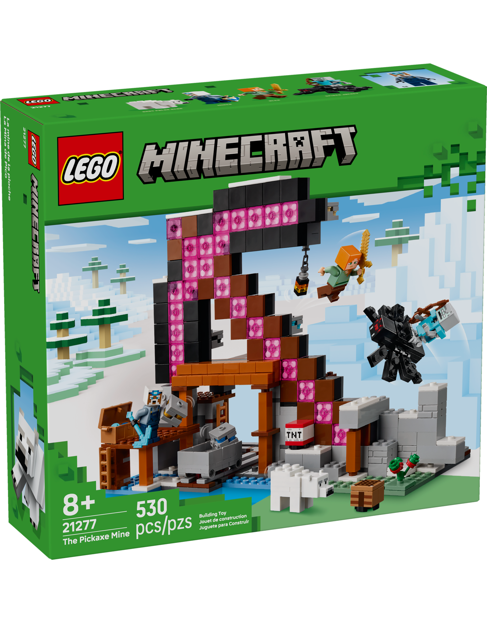 LEGO Minecraft 21277 The Pickaxe Mine