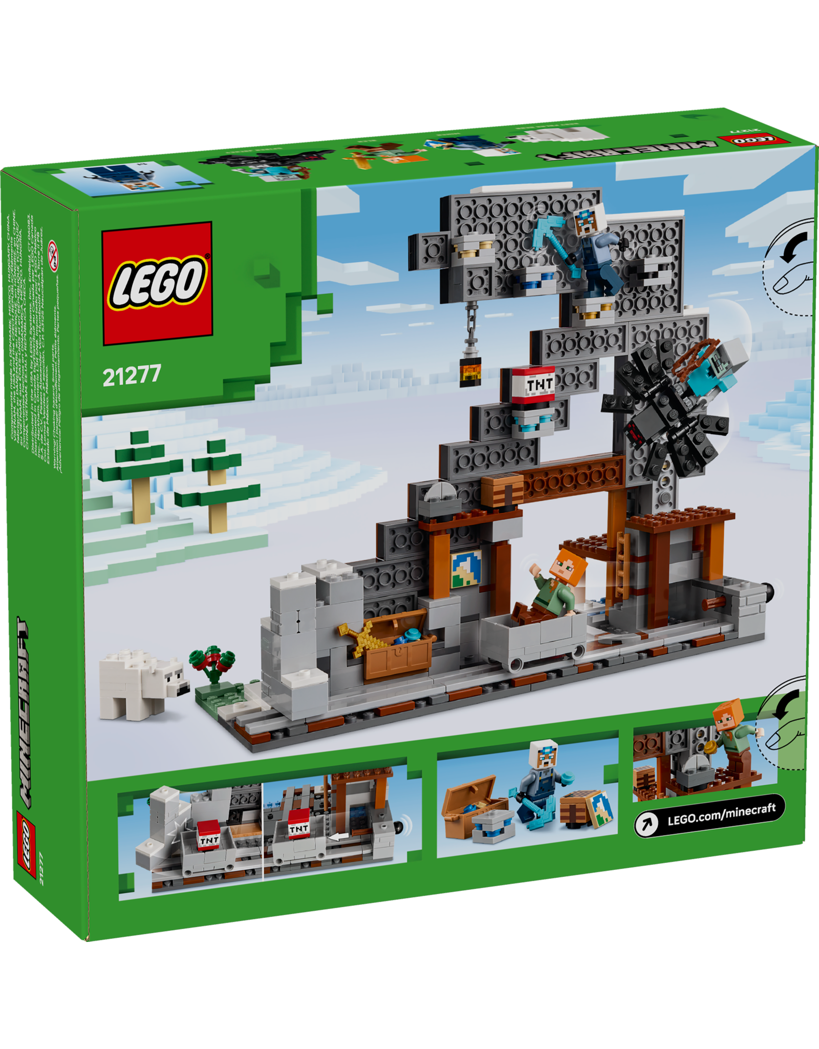 LEGO Minecraft 21277 The Pickaxe Mine