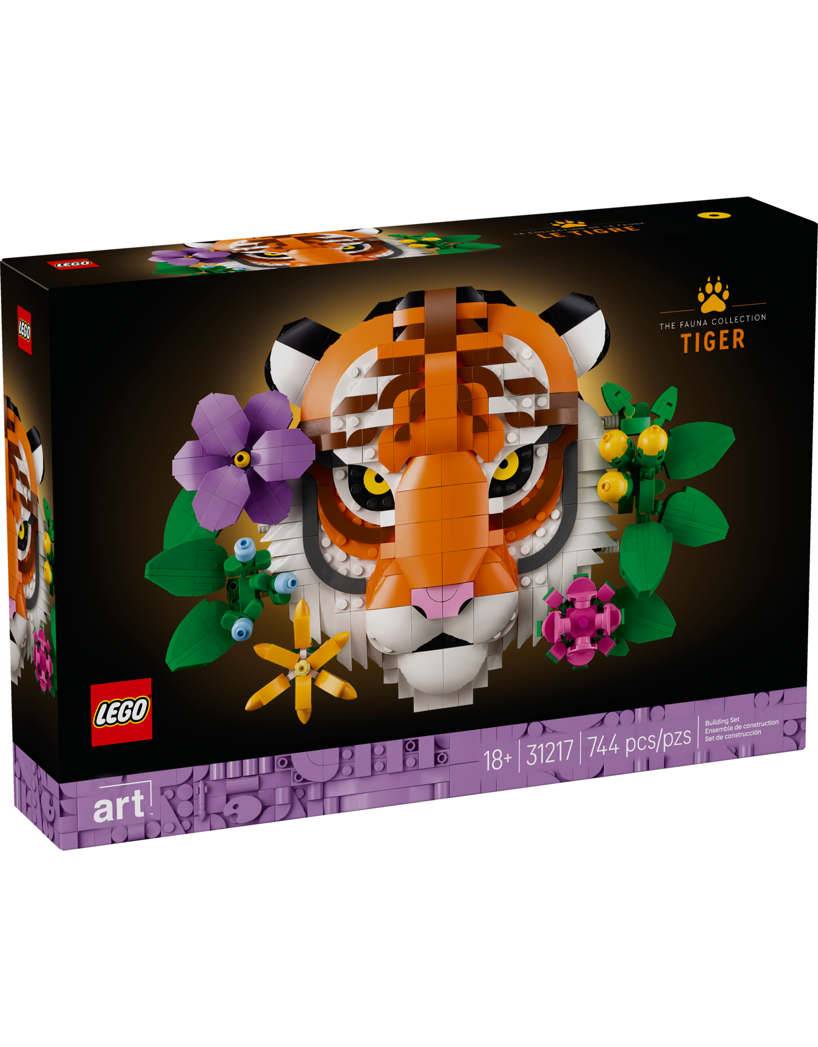 LEGO ART 31217 The Fauna Collection – Tiger