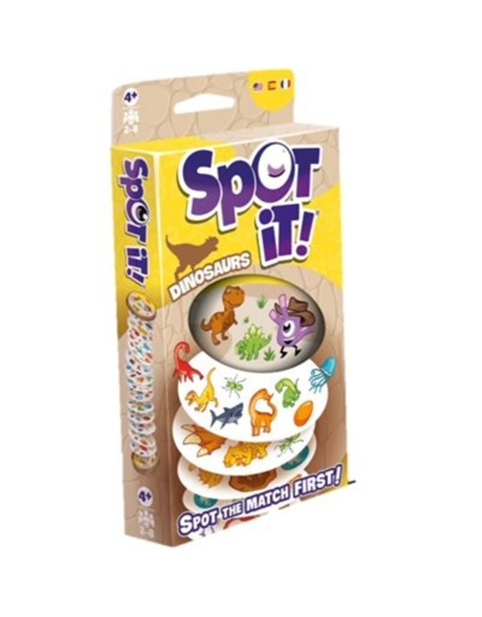 Asmodee Spot It! Dinosaurs