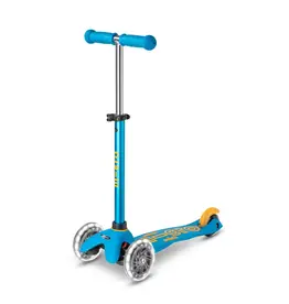 Micro Micro Mini LED Scooter - Ocean Blue