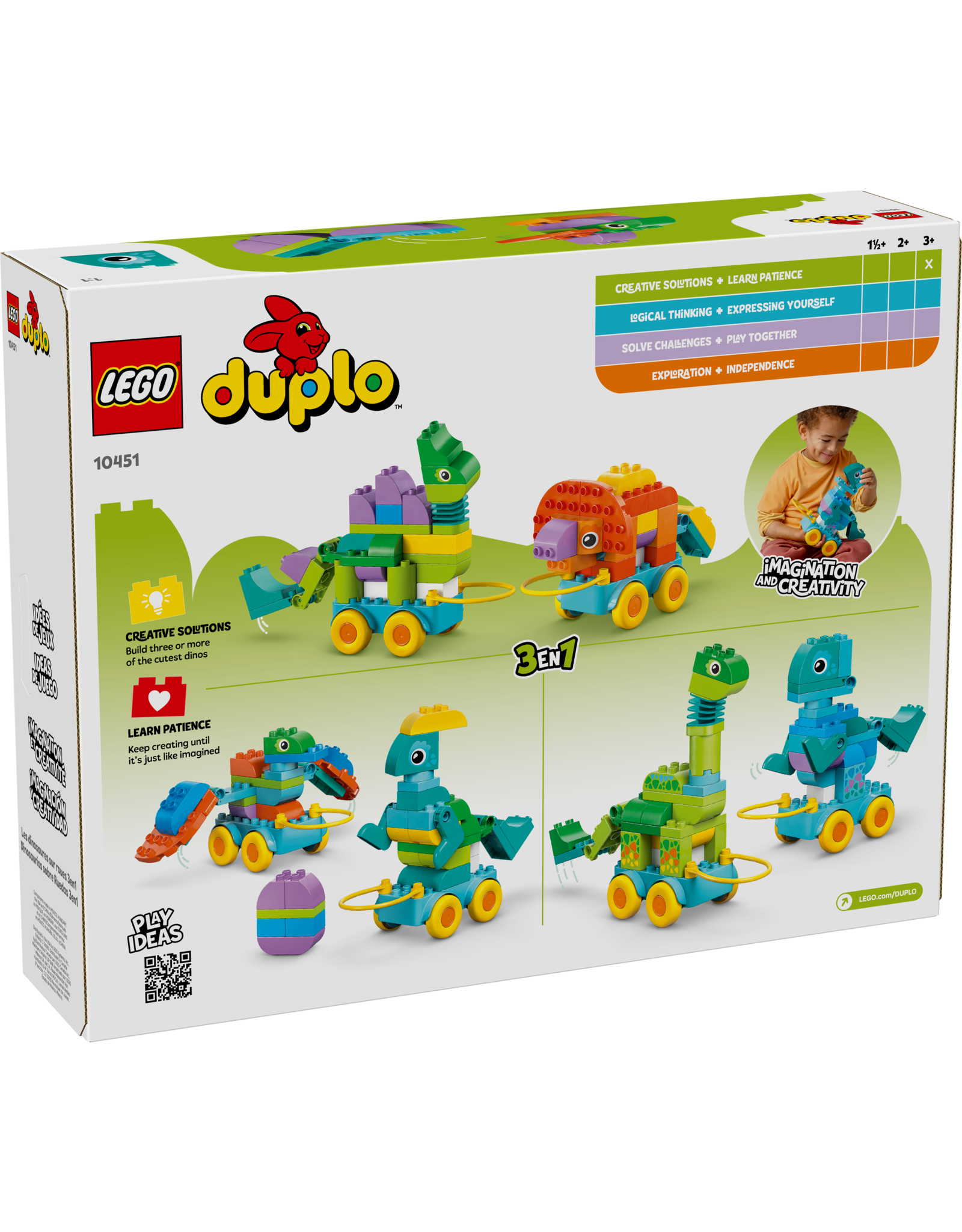 LEGO Duplo 10451 3in1 Dinosaurs on Wheels