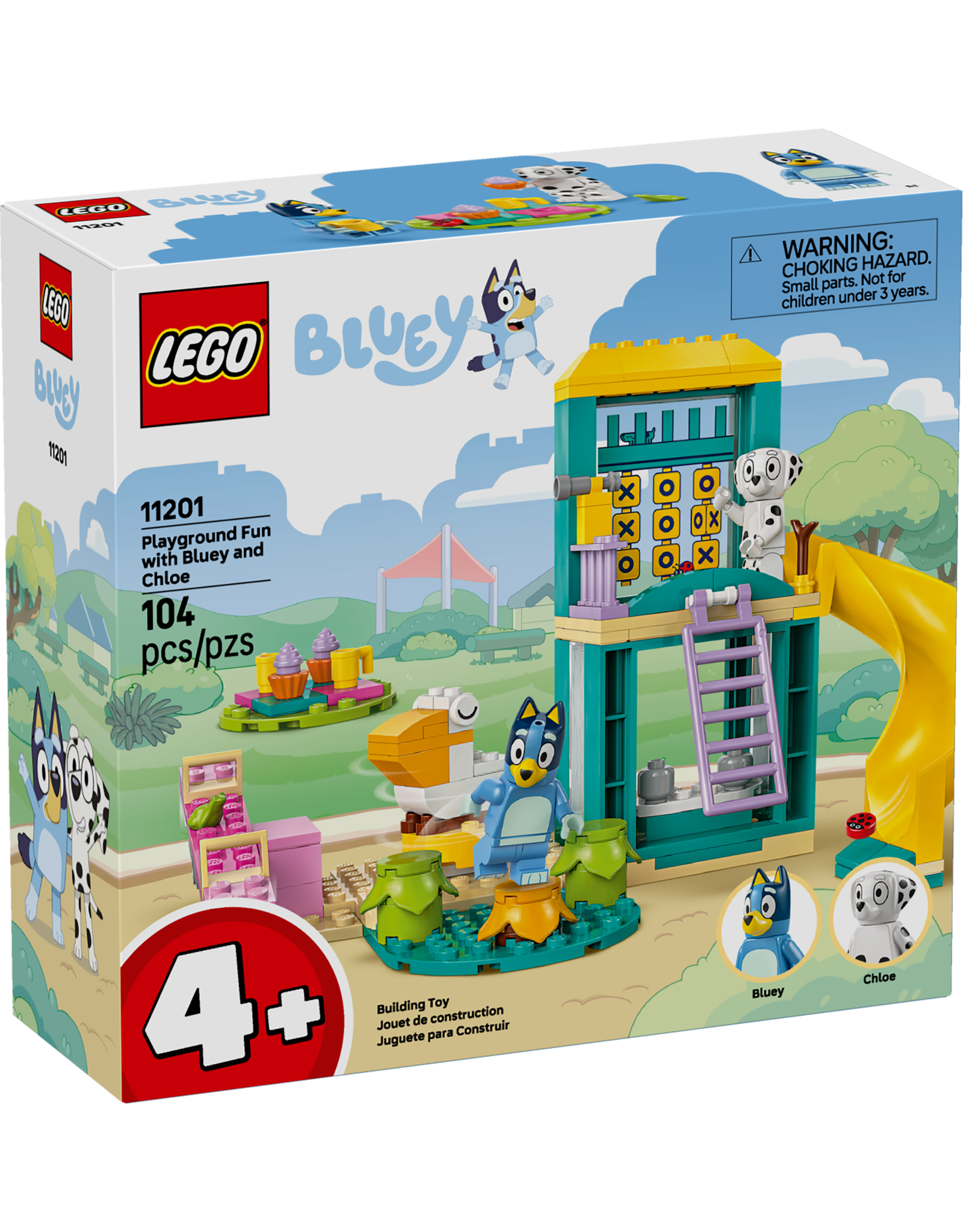 LEGO Bluey 11201 Playground Fun with Blueyand Chloe