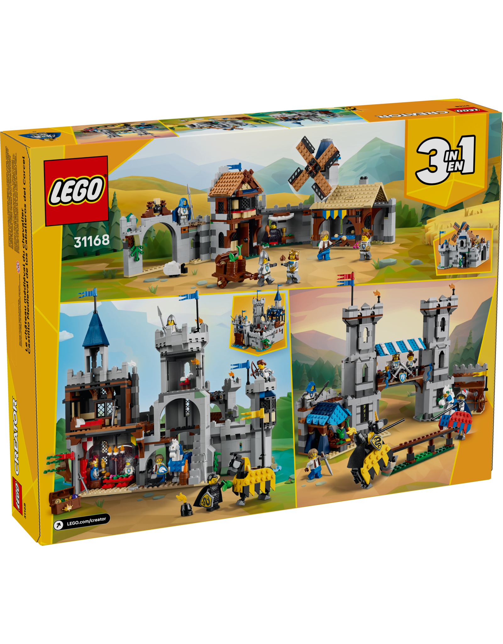 LEGO Creator 31168 Medieval Horse Knight Castle