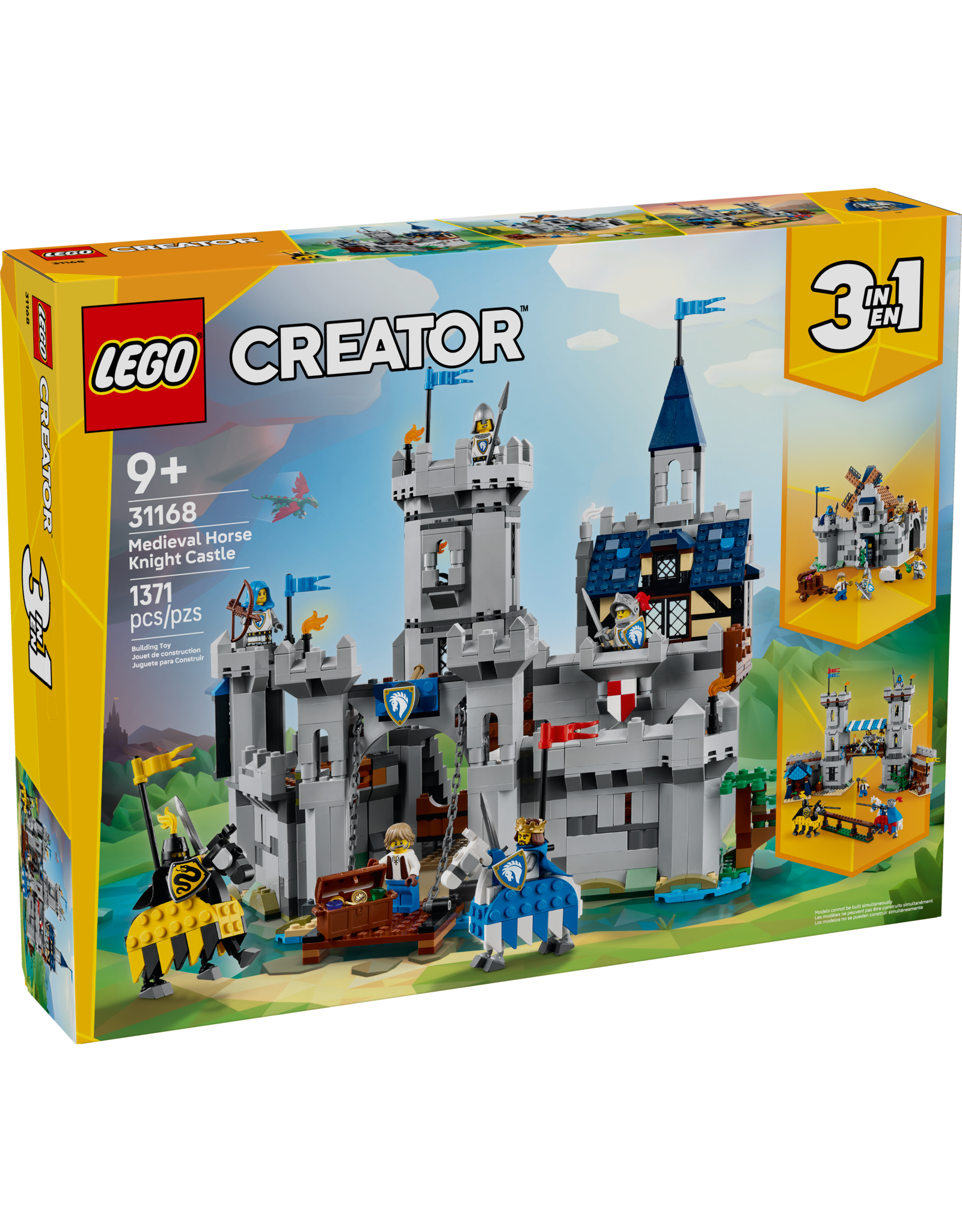 LEGO Creator 31168 Medieval Horse Knight Castle
