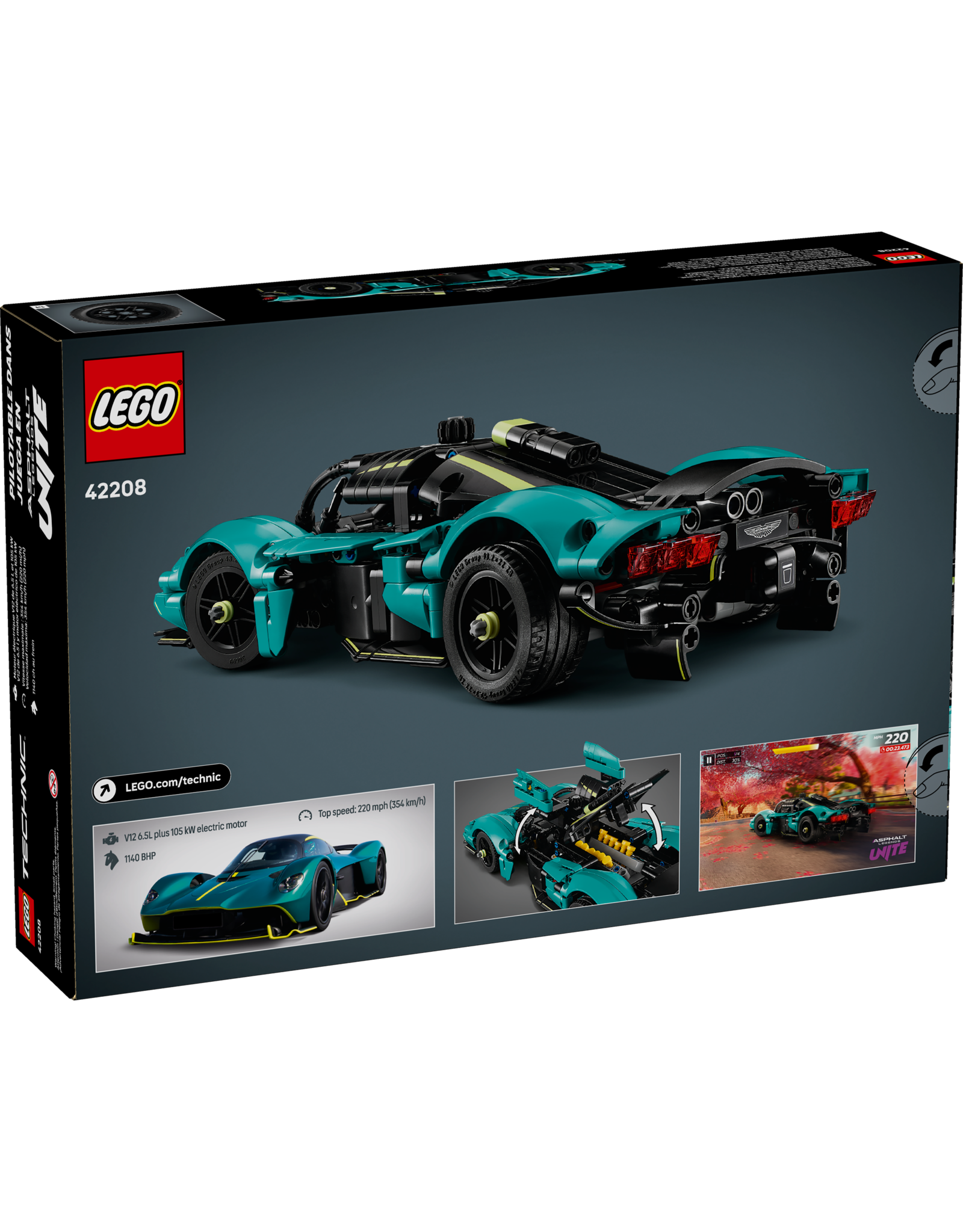LEGO Technic 42208 Aston Martin Valkyrie