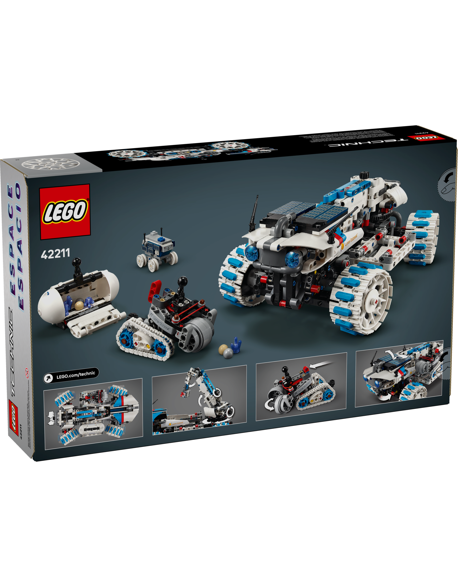 LEGO Technic 42211 Lunar Outpost Moon Rover
