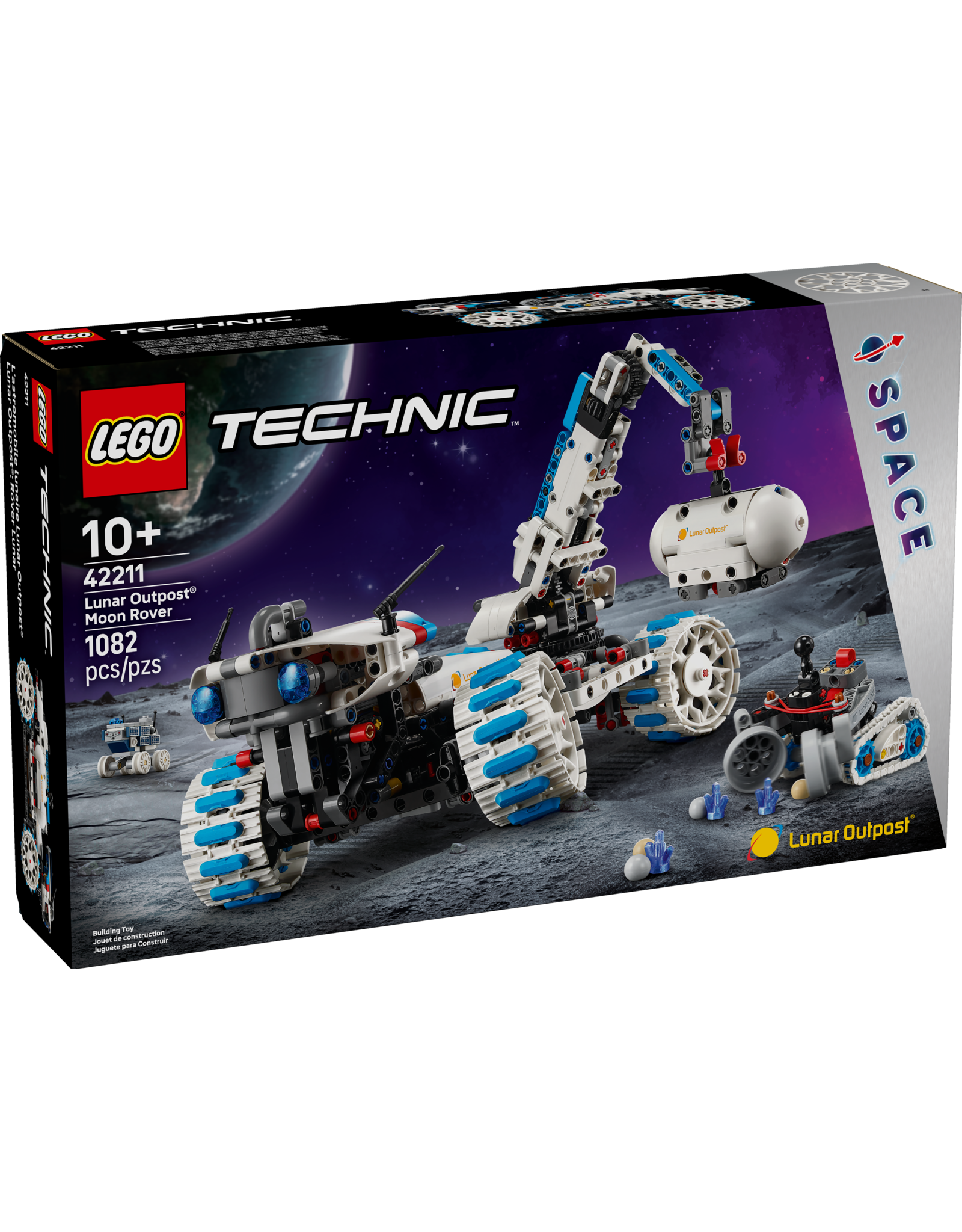 LEGO Technic 42211 Lunar Outpost Moon Rover