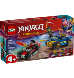 LEGO Ninjago 71840 Rogue vs. Drix Race Car Duel
