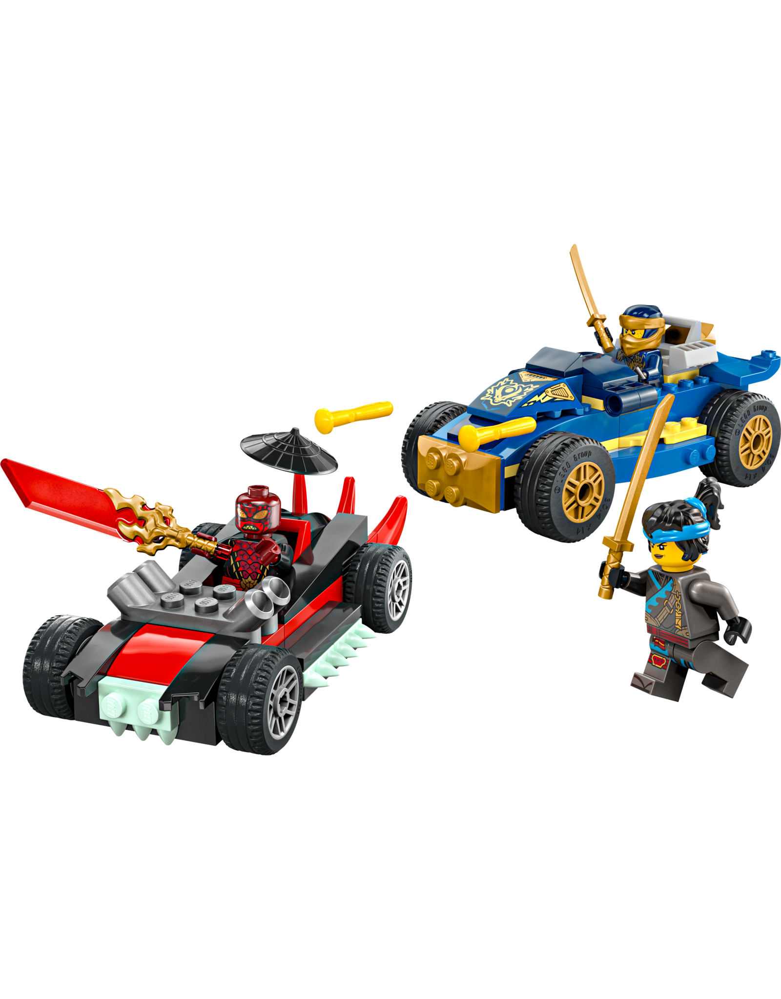 LEGO Ninjago 71840 Rogue vs. Drix Race Car Duel