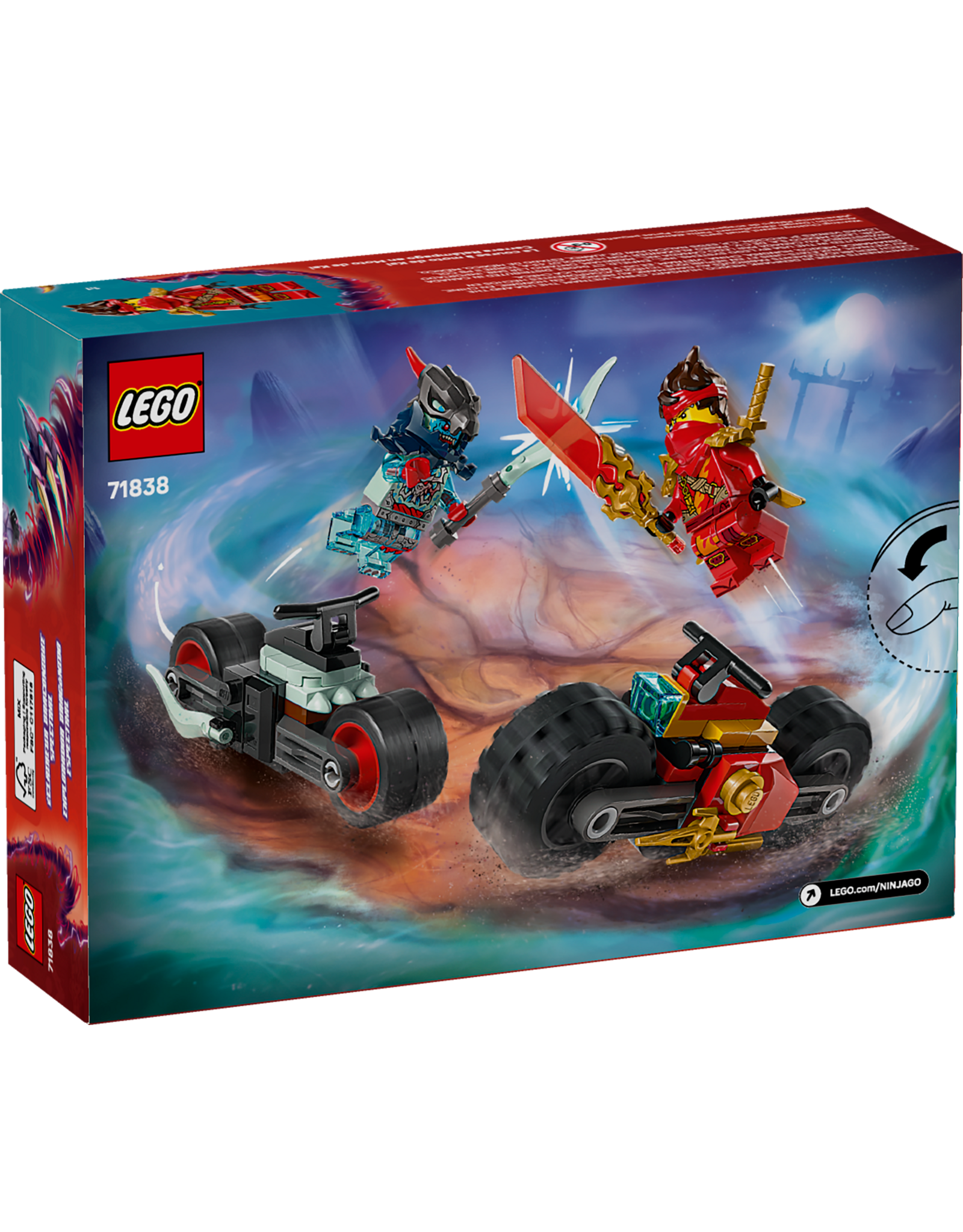 LEGO Ninjago 71838 Kai's Motorcycle Speed Race