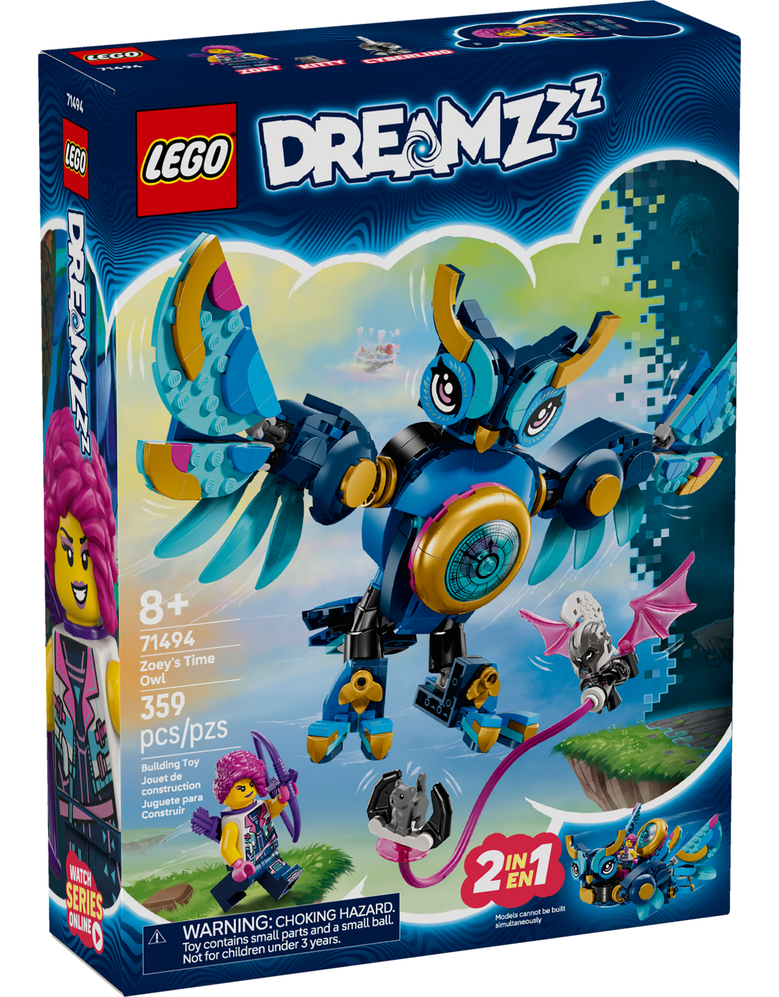 LEGO Dreamzzz 71494 Zoey's Time Owl