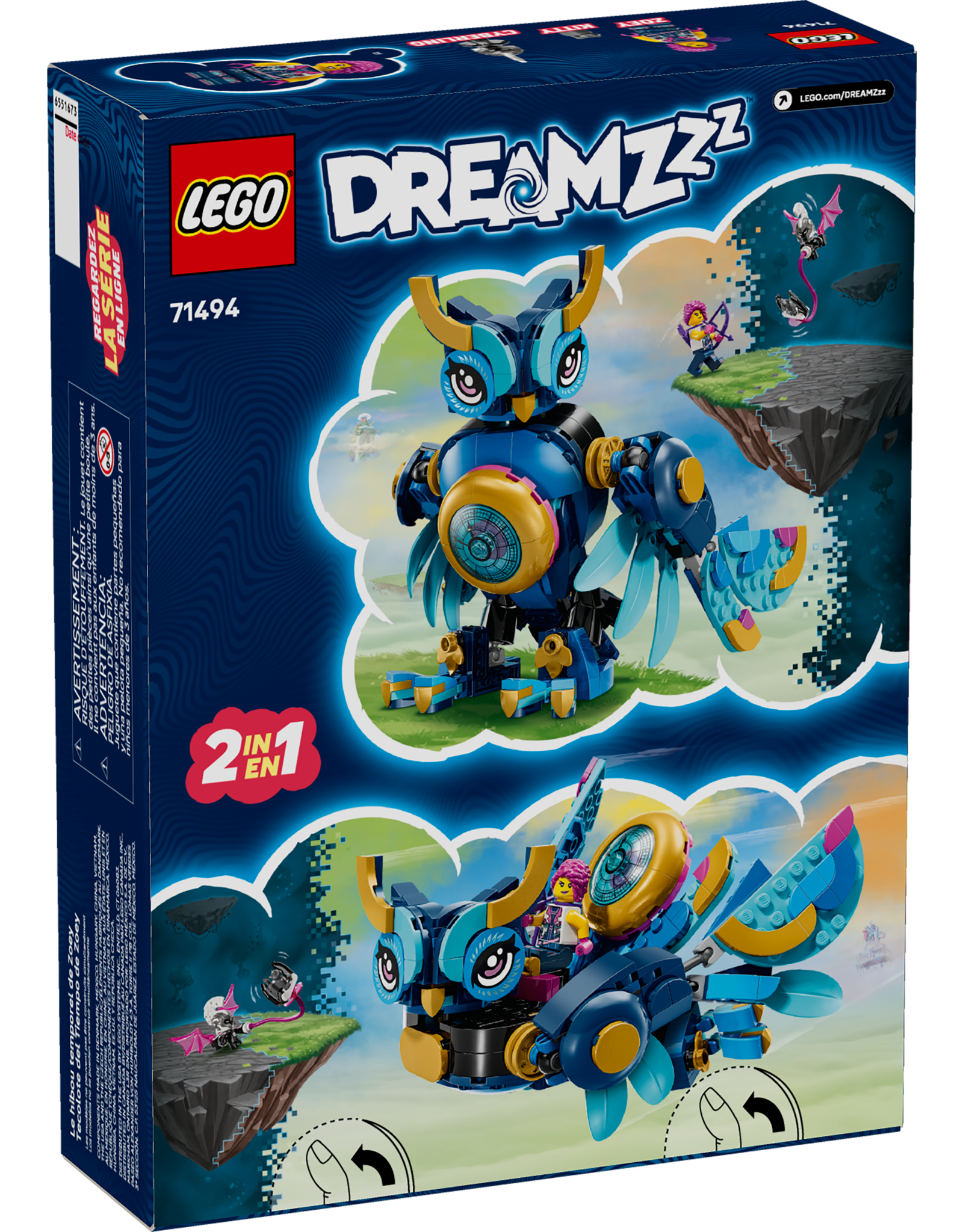 LEGO Dreamzzz 71494 Zoey's Time Owl