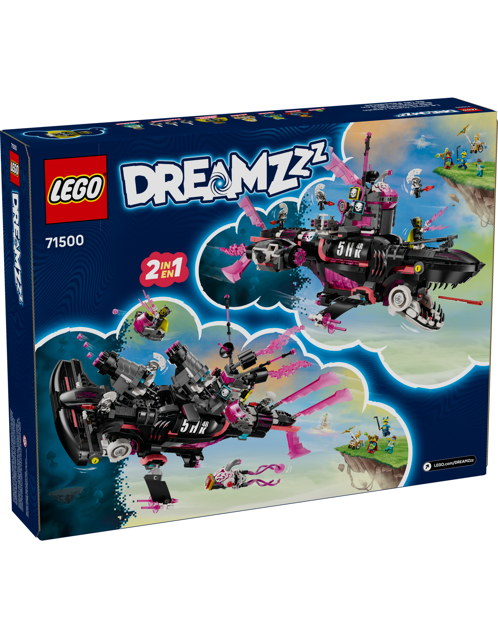 LEGO Dreamzzz 71500 Nightmare Shark Submarine