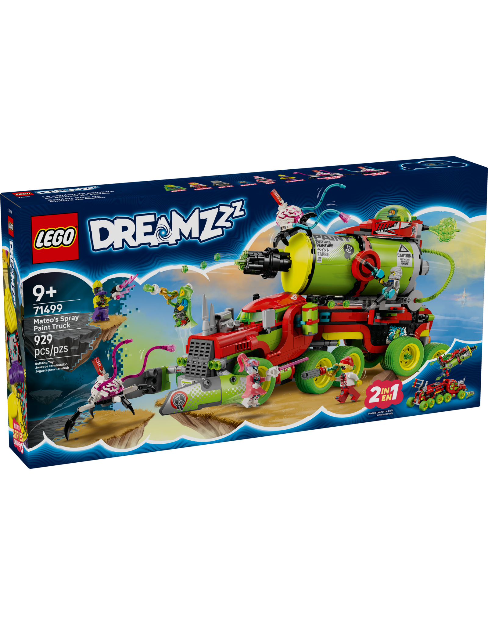 LEGO Dreamzzz 71499 Mateo's Spray Paint Truck