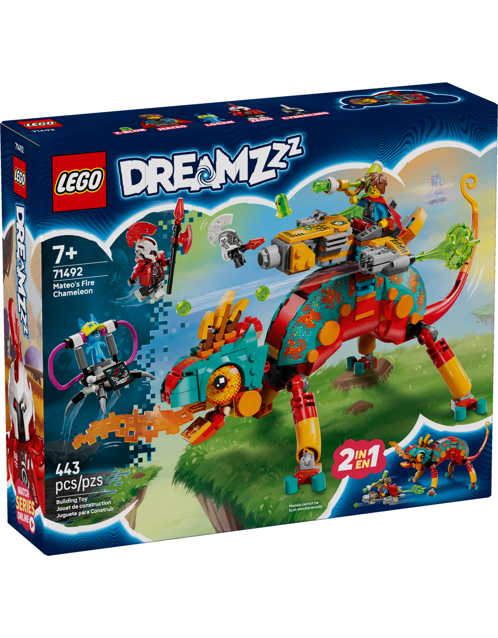 LEGO Dreamzzz 71492 Mateo's Fire Chameleon