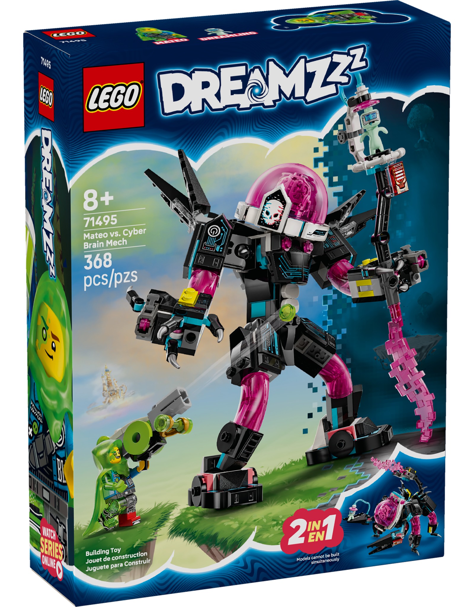 LEGO Dreamzz 71495 Mateo vs. Cyber Brain Mech