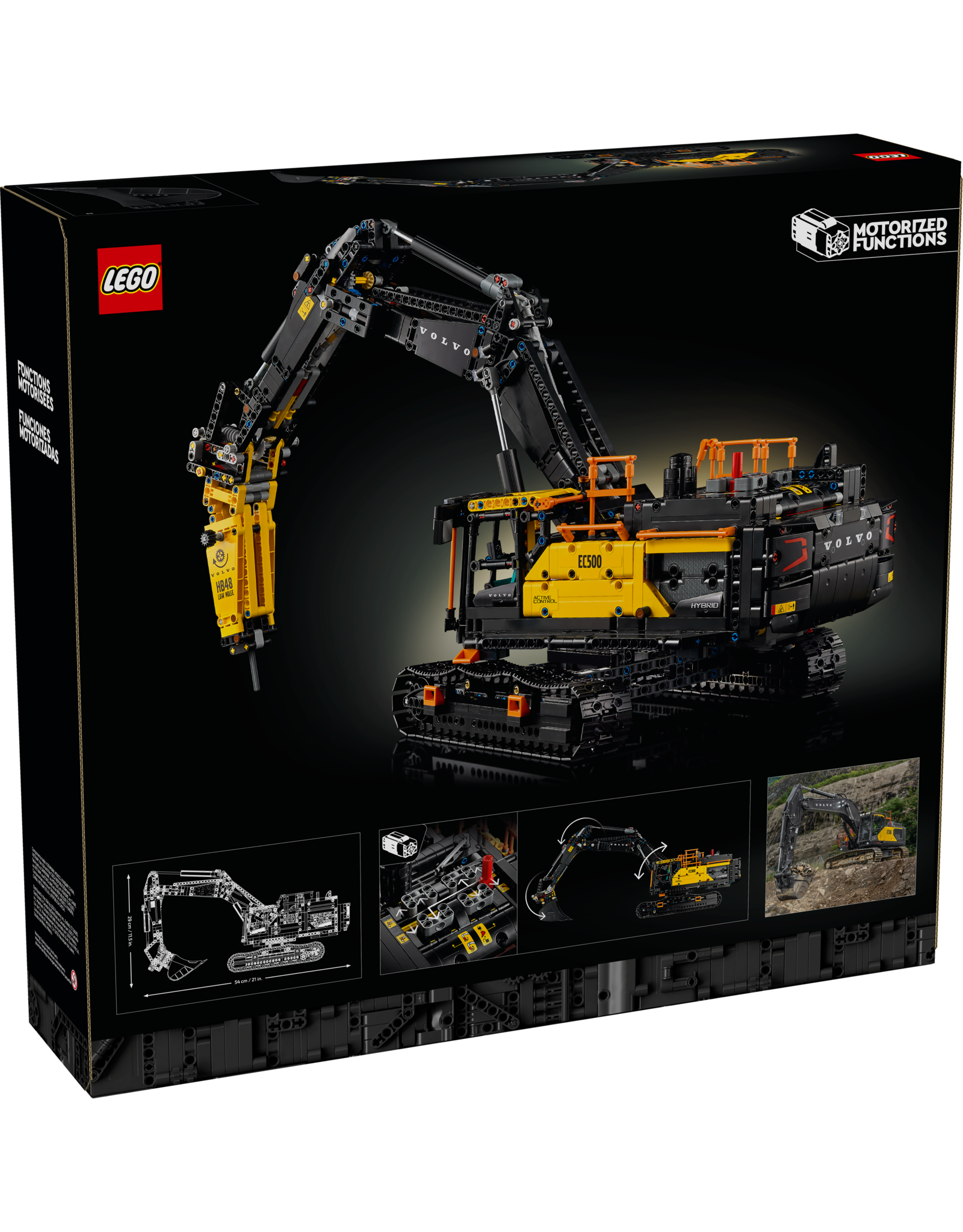 LEGO Technic 42215 Volvo EC500 Hybrid Excavator