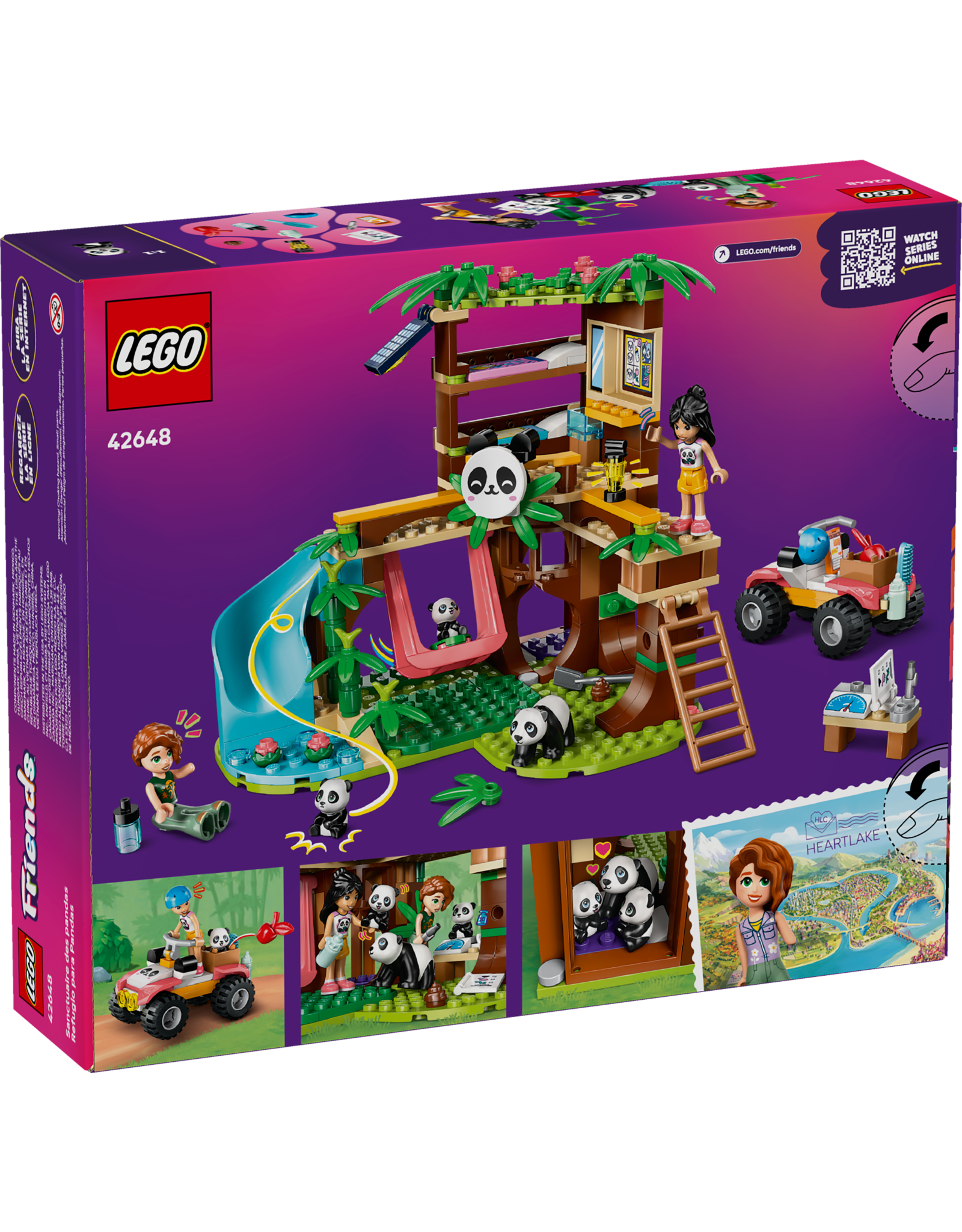 LEGO Friends 42648 Panda Sanctuary Animal Care