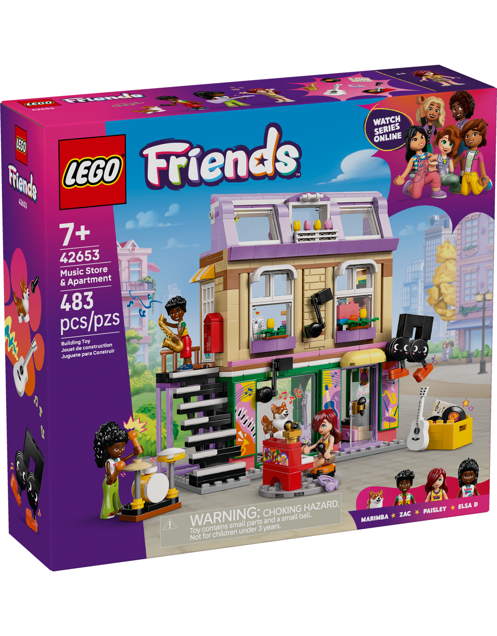LEGO Friends 42653 Music Store & Apartment