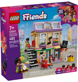 LEGO Friends 42653 Music Store & Apartment
