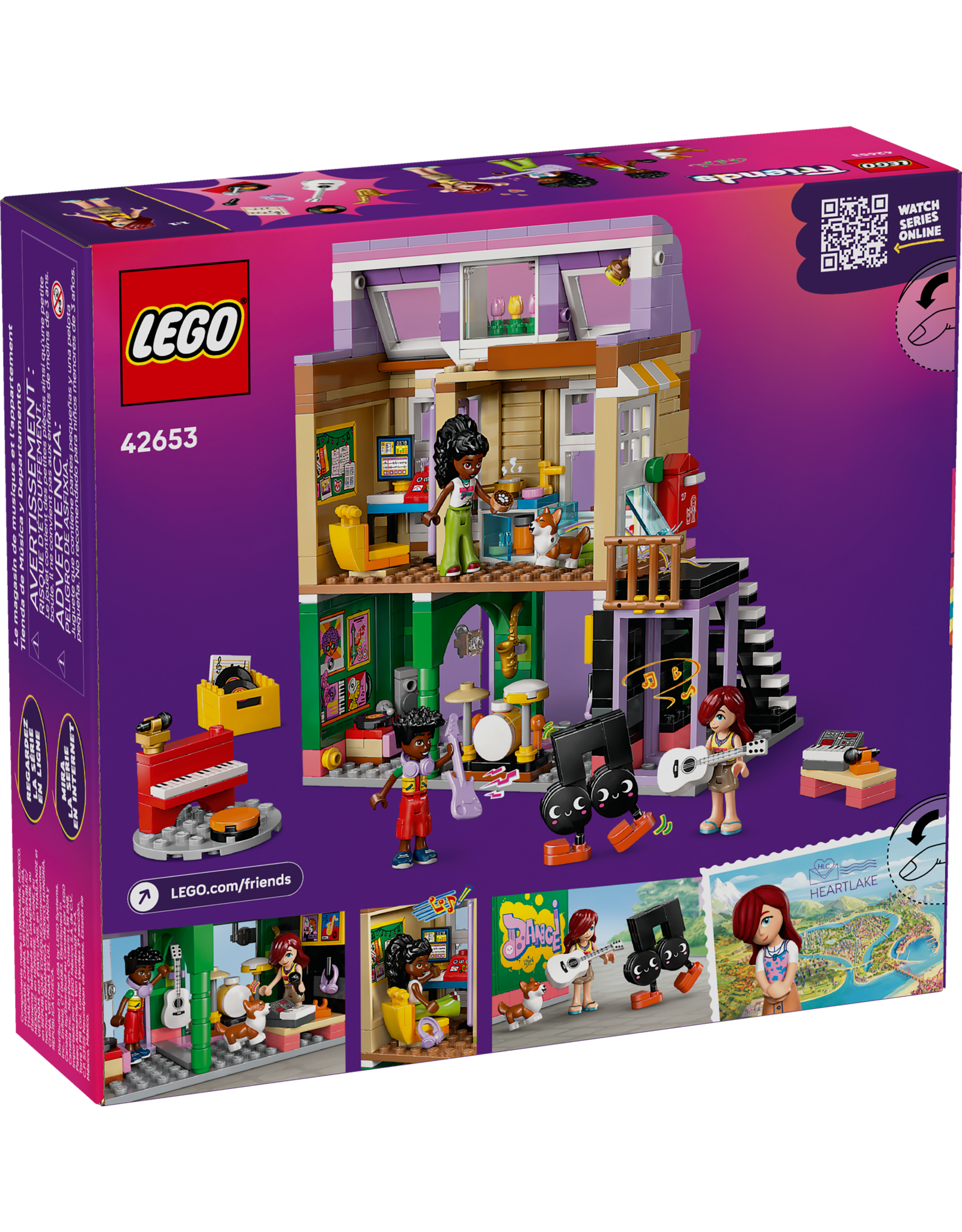 LEGO Friends 42653 Music Store & Apartment