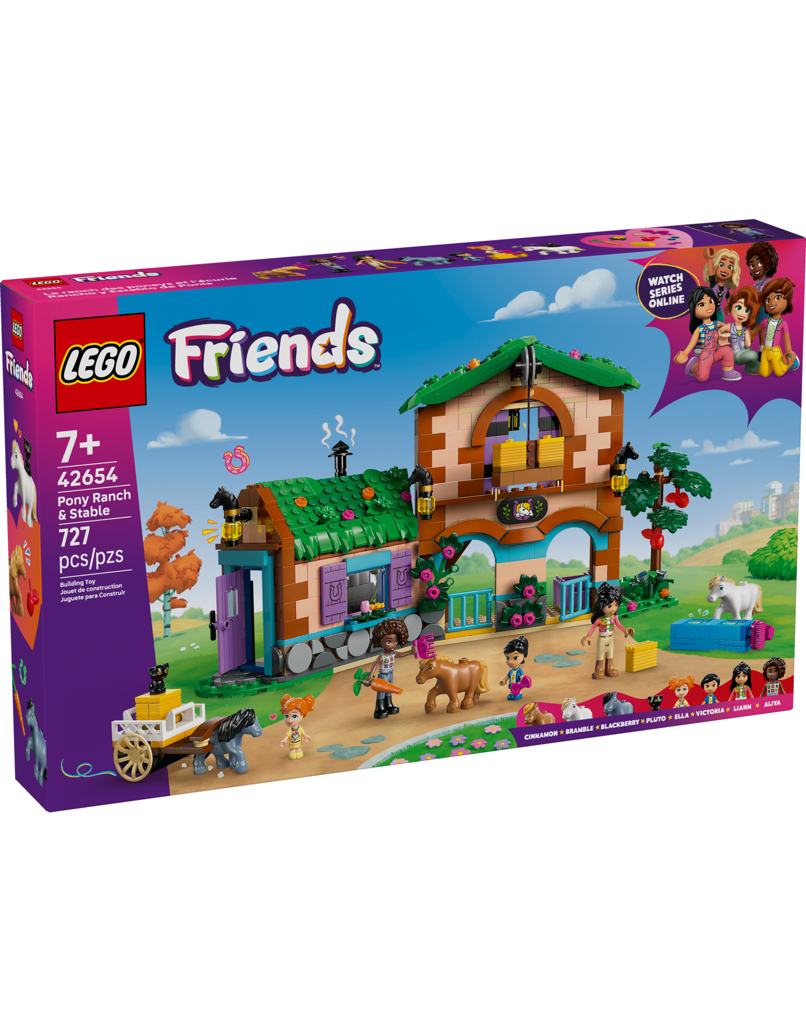 LEGO Friends 42654 Pony Ranch & Stable