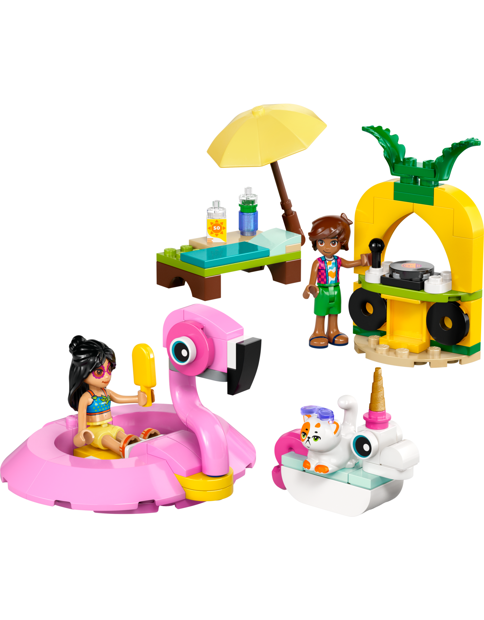 LEGO Friends 42658 Unicorn & Flamingo Pool Party