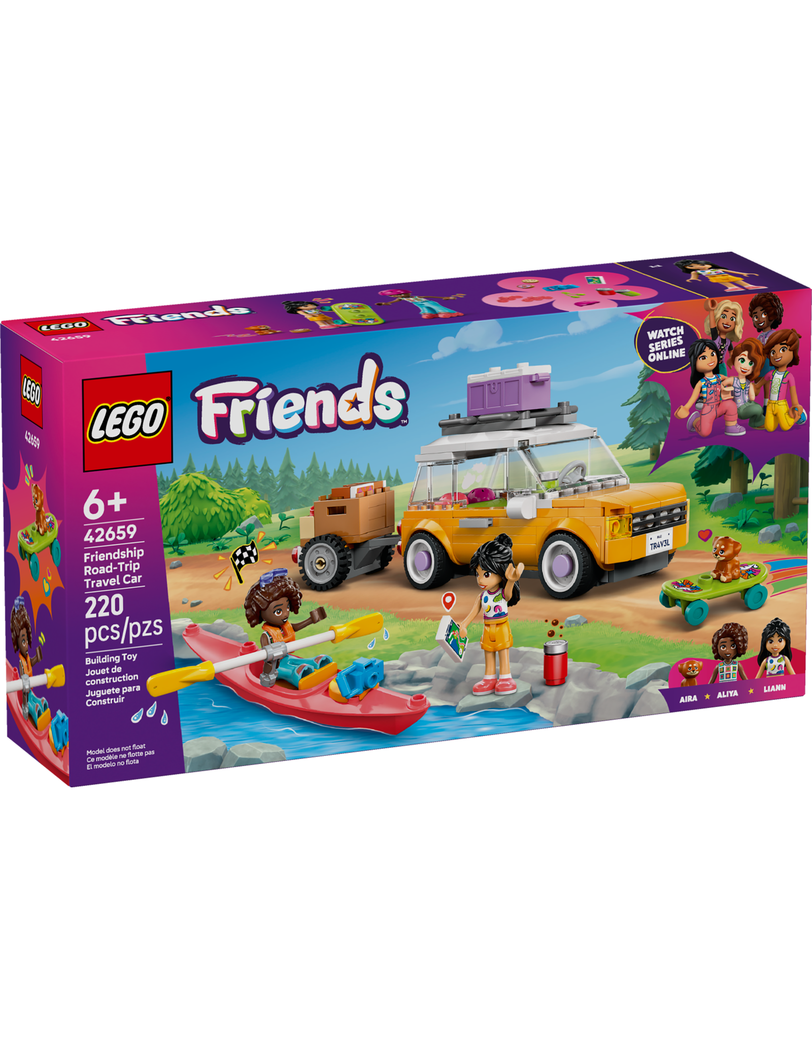 LEGO Friends 42659 Friendship Road-Trip Travel Car