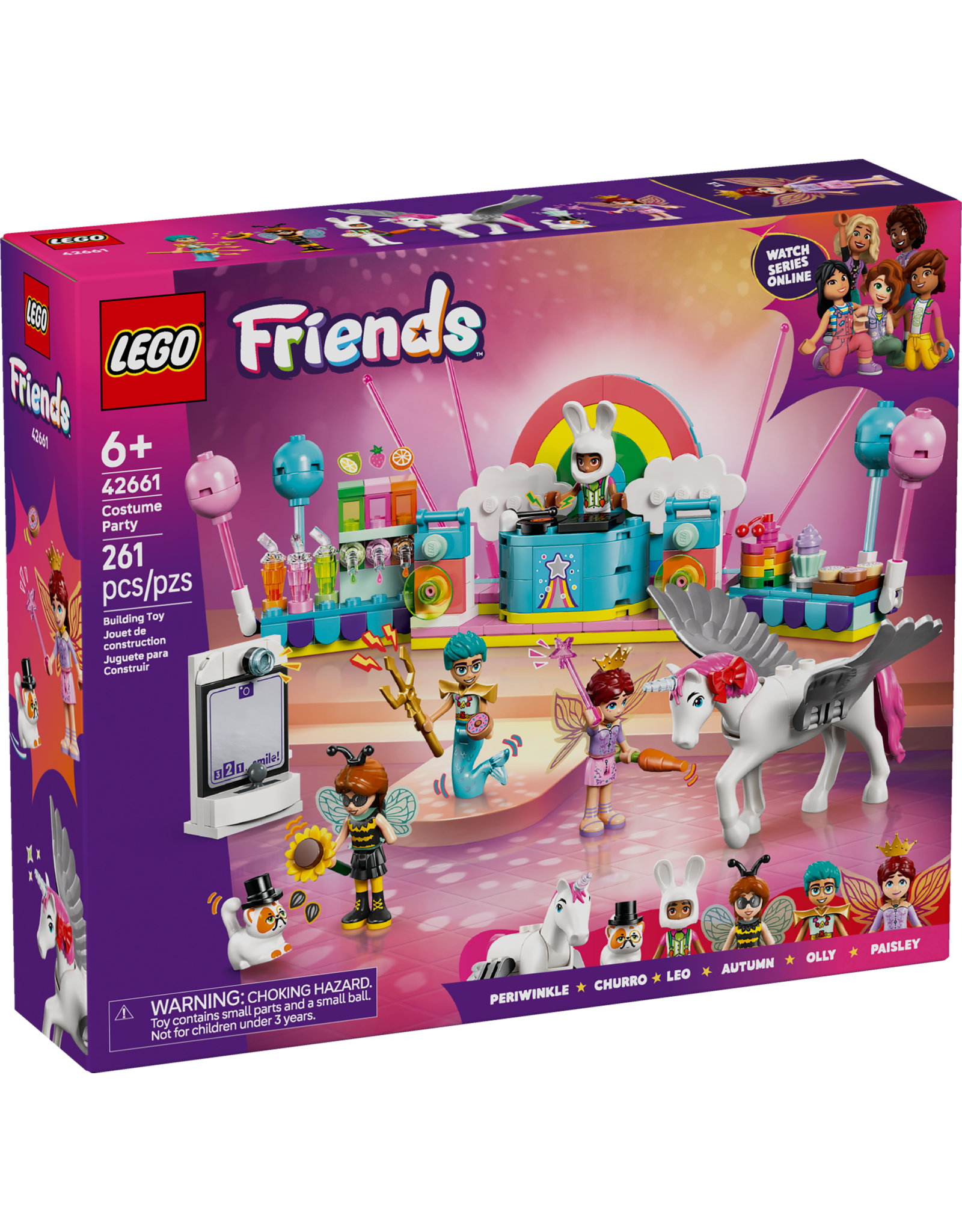 LEGO Friends 42661 Costume Party with Unicorn & Fairy