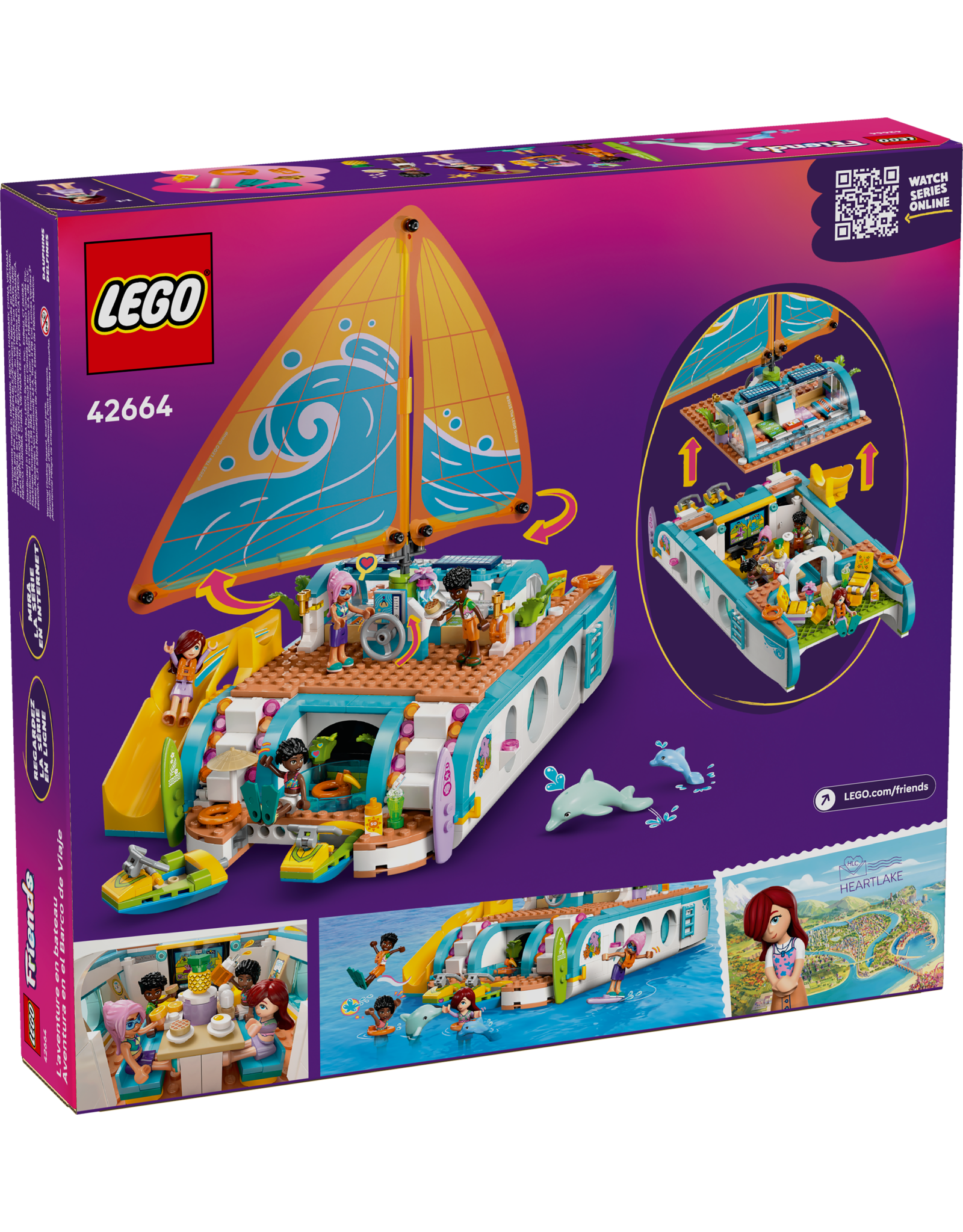 LEGO Friends 42664 Travel Boat Adventure