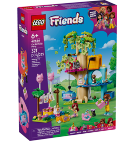 LEGO Friends 42666 Cat Birthday Party & Tree House