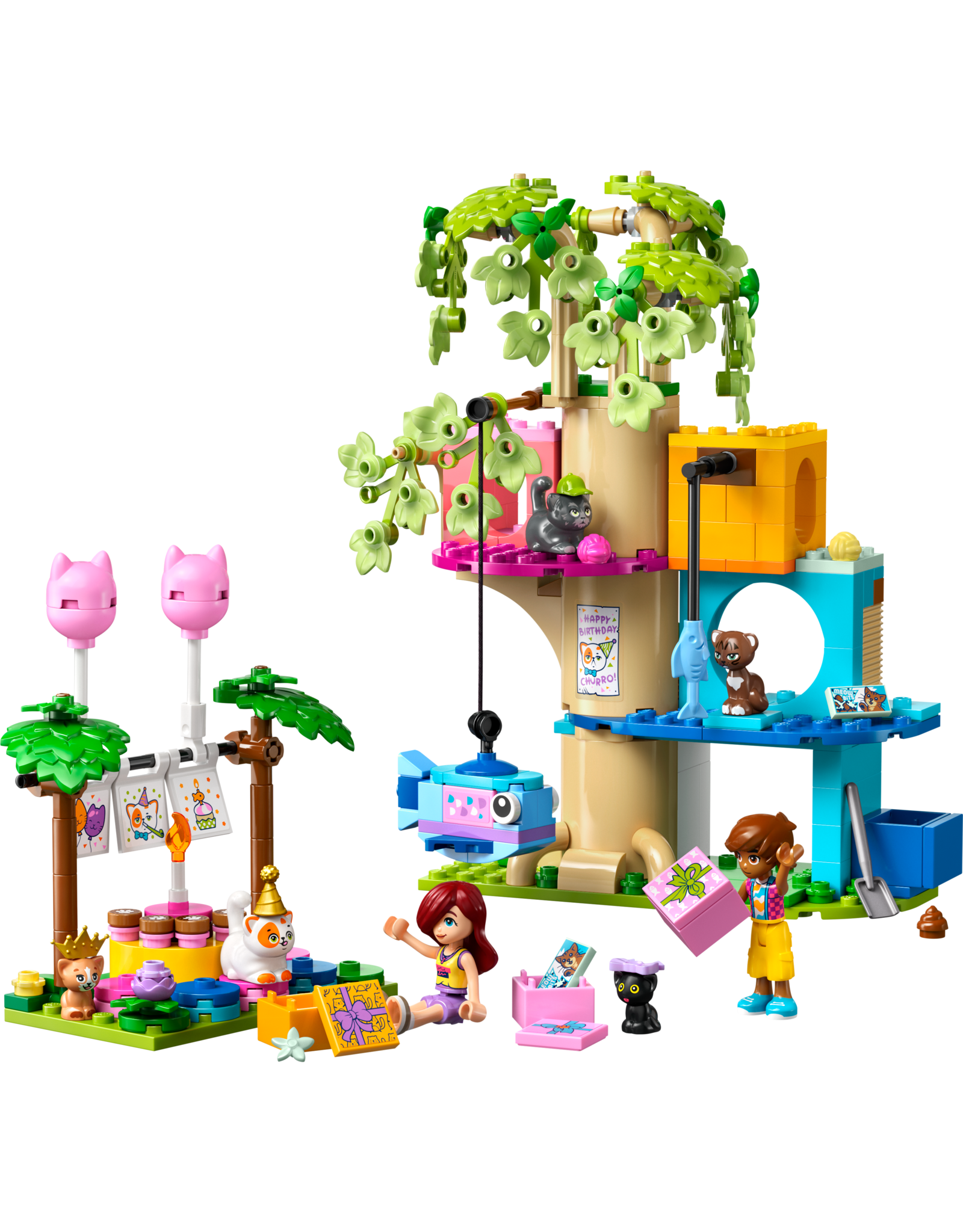 LEGO Friends 42666 Cat Birthday Party & Tree House