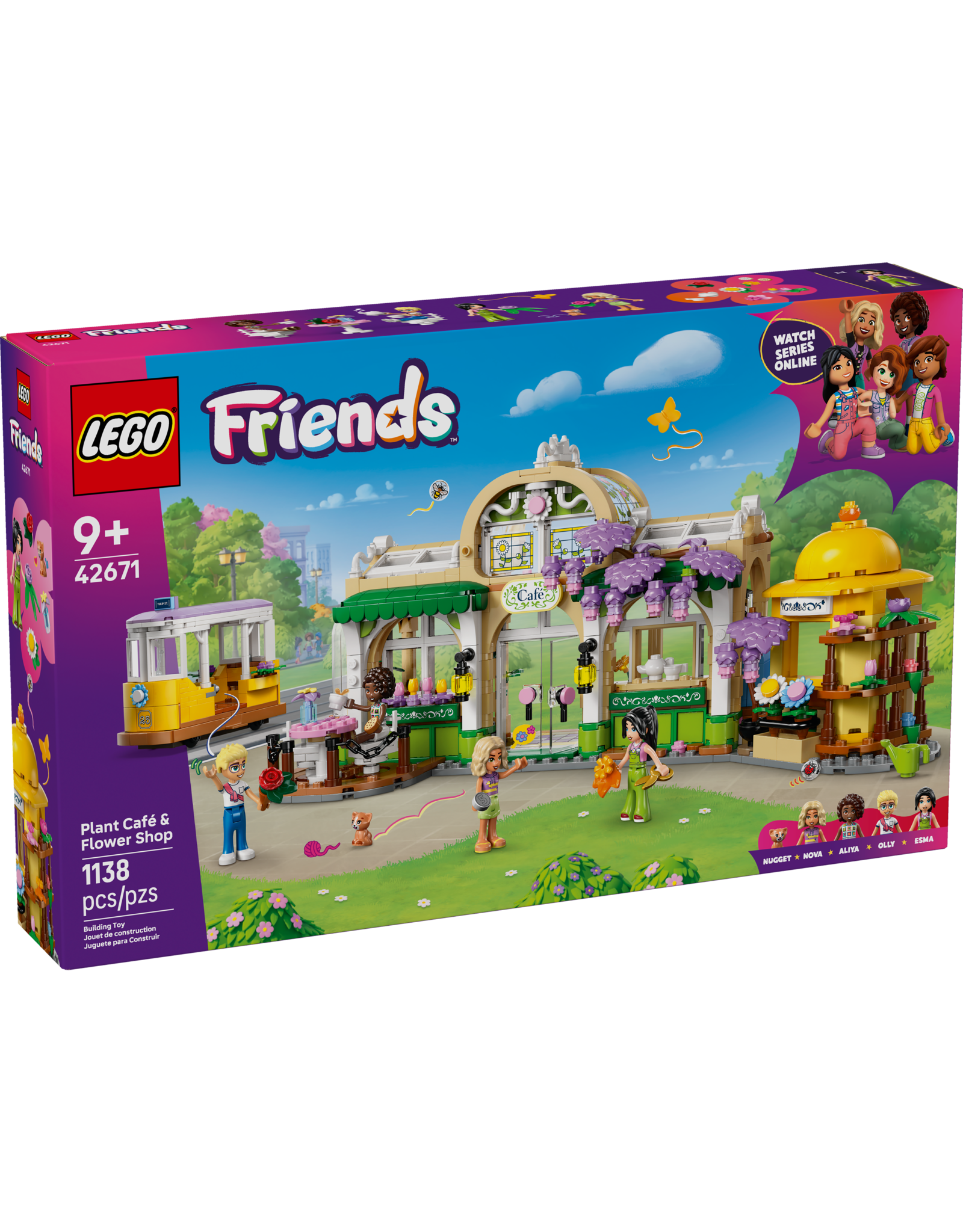 LEGO Friends 42671 Plant Café & Flower Shop