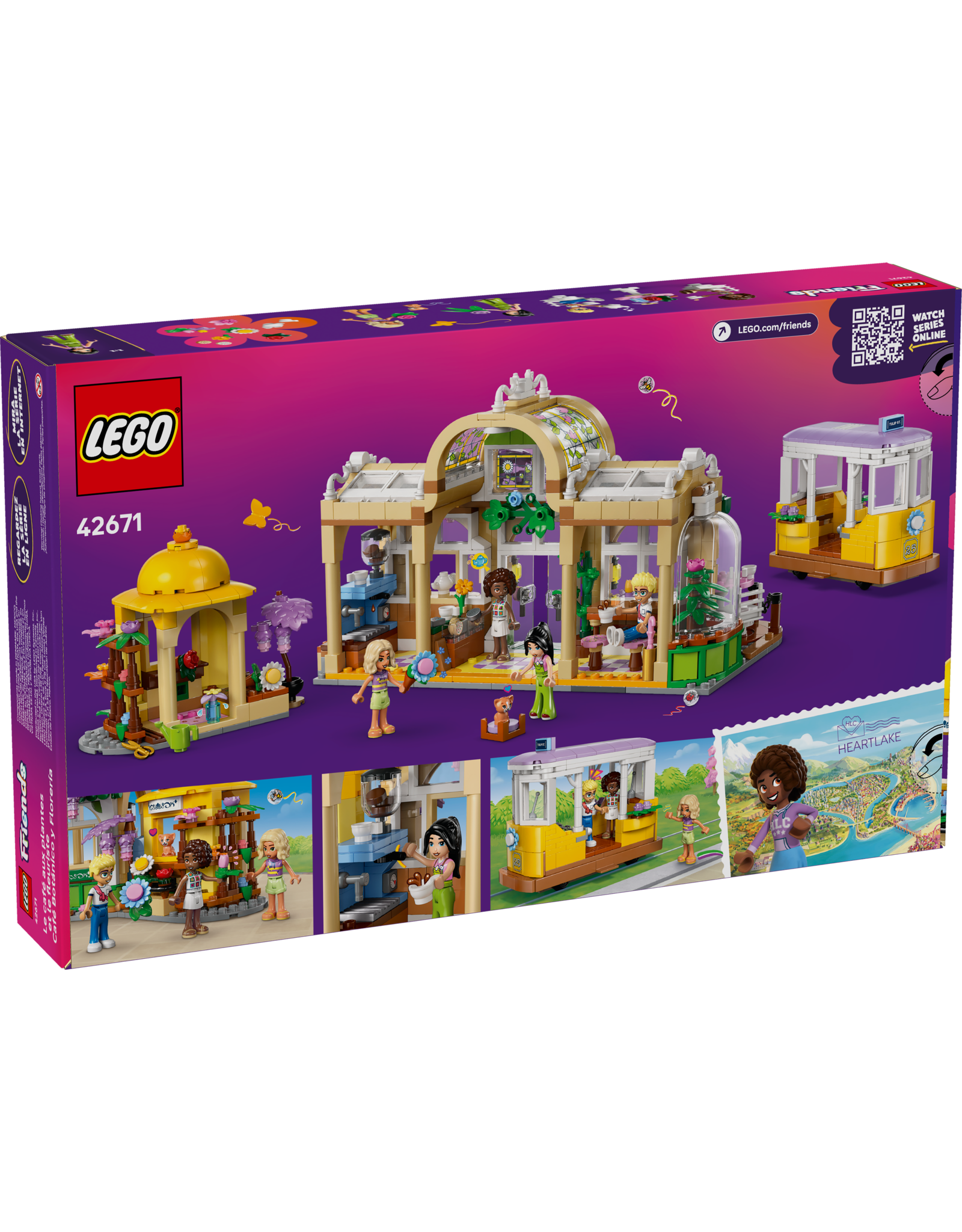 LEGO Friends 42671 Plant Café & Flower Shop