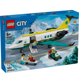 LEGO City 60465 Emergency Air Ambulance Airplane