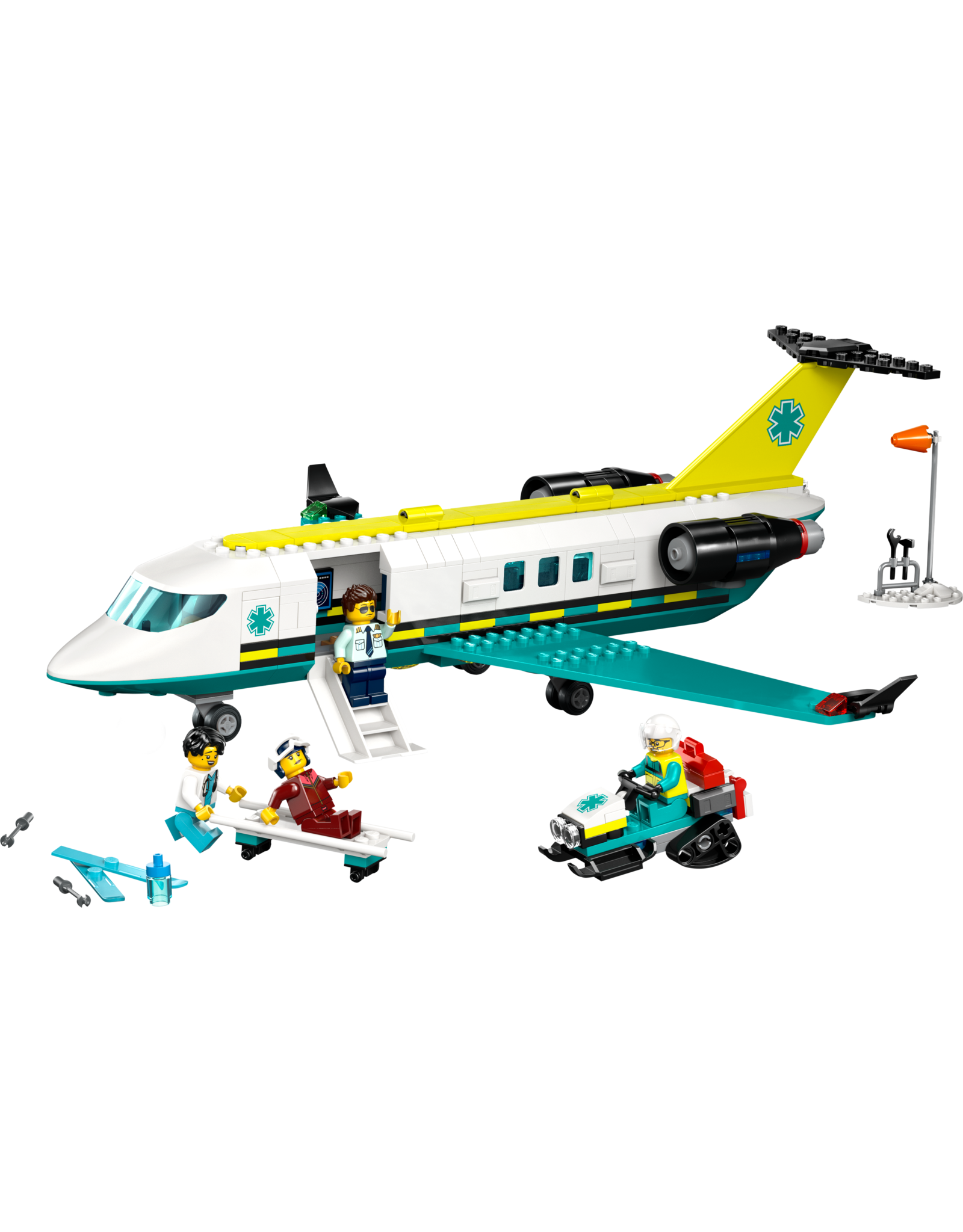 LEGO City 60465 Emergency Air Ambulance Airplane