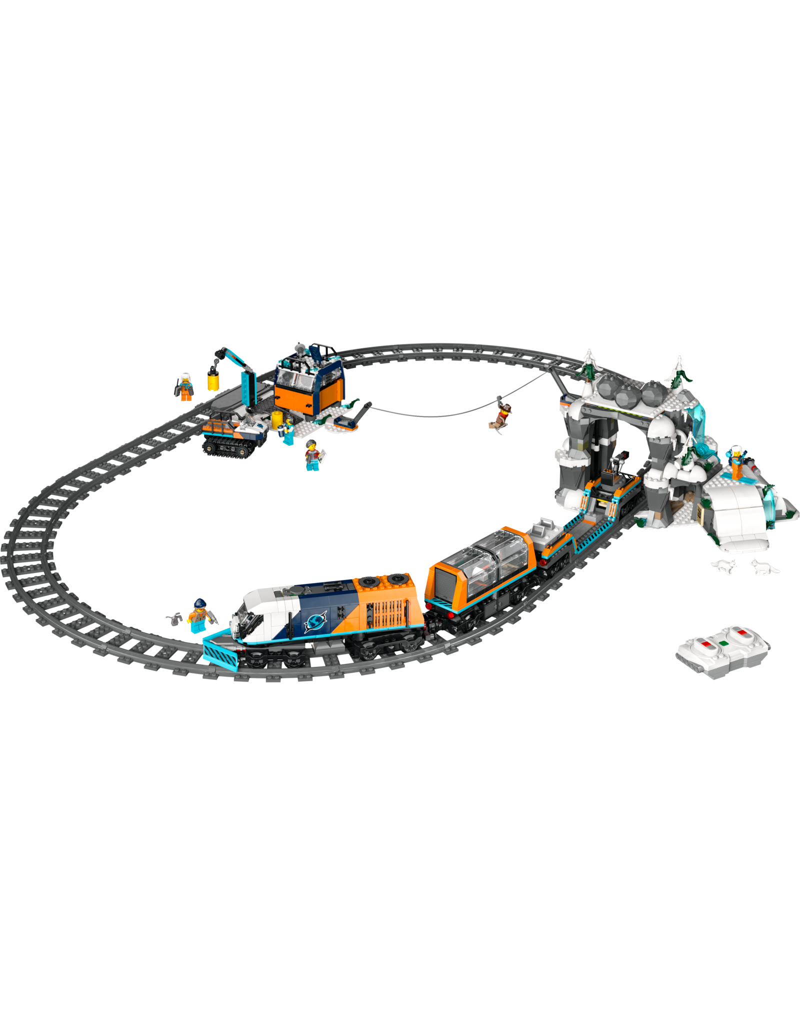 LEGO City 60470 Explorers' Arctic Polar Express