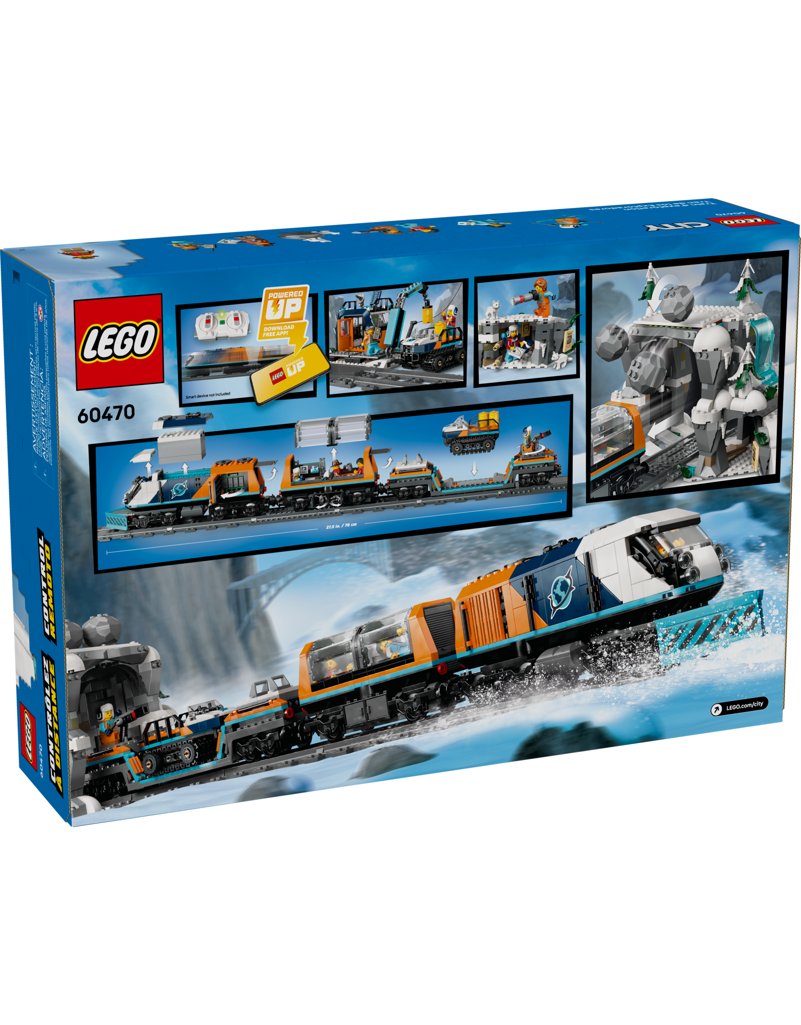 LEGO City 60470 Explorers' Arctic Polar Express