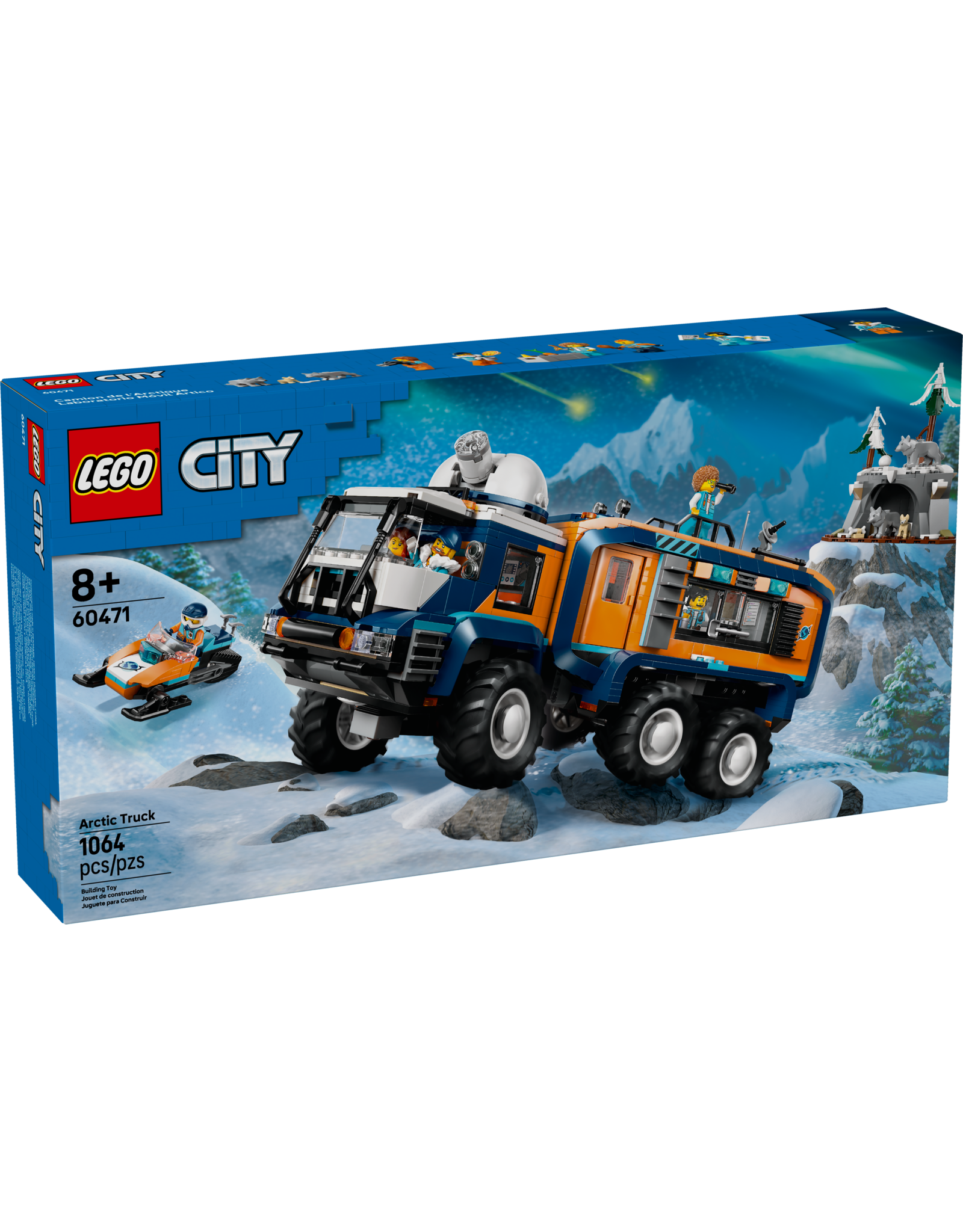 LEGO City 60471 Arctic Explorer Science Lab Truck
