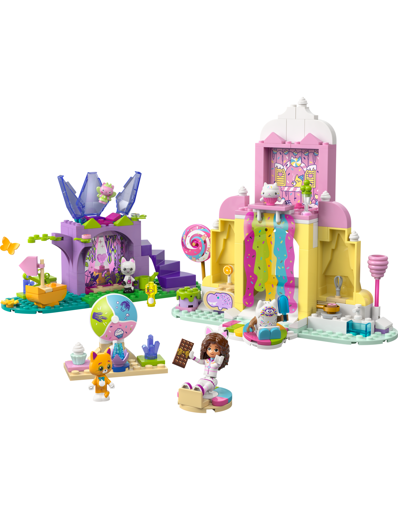 LEGO Gabby's Dollhouse 11205 Sweet Treat Mountain & Kitty Garden