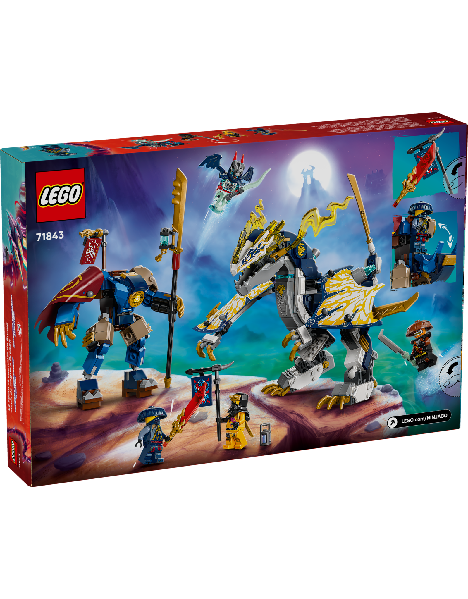 LEGO Ninjago 71843 Rogue's Mech Dragon Rider
