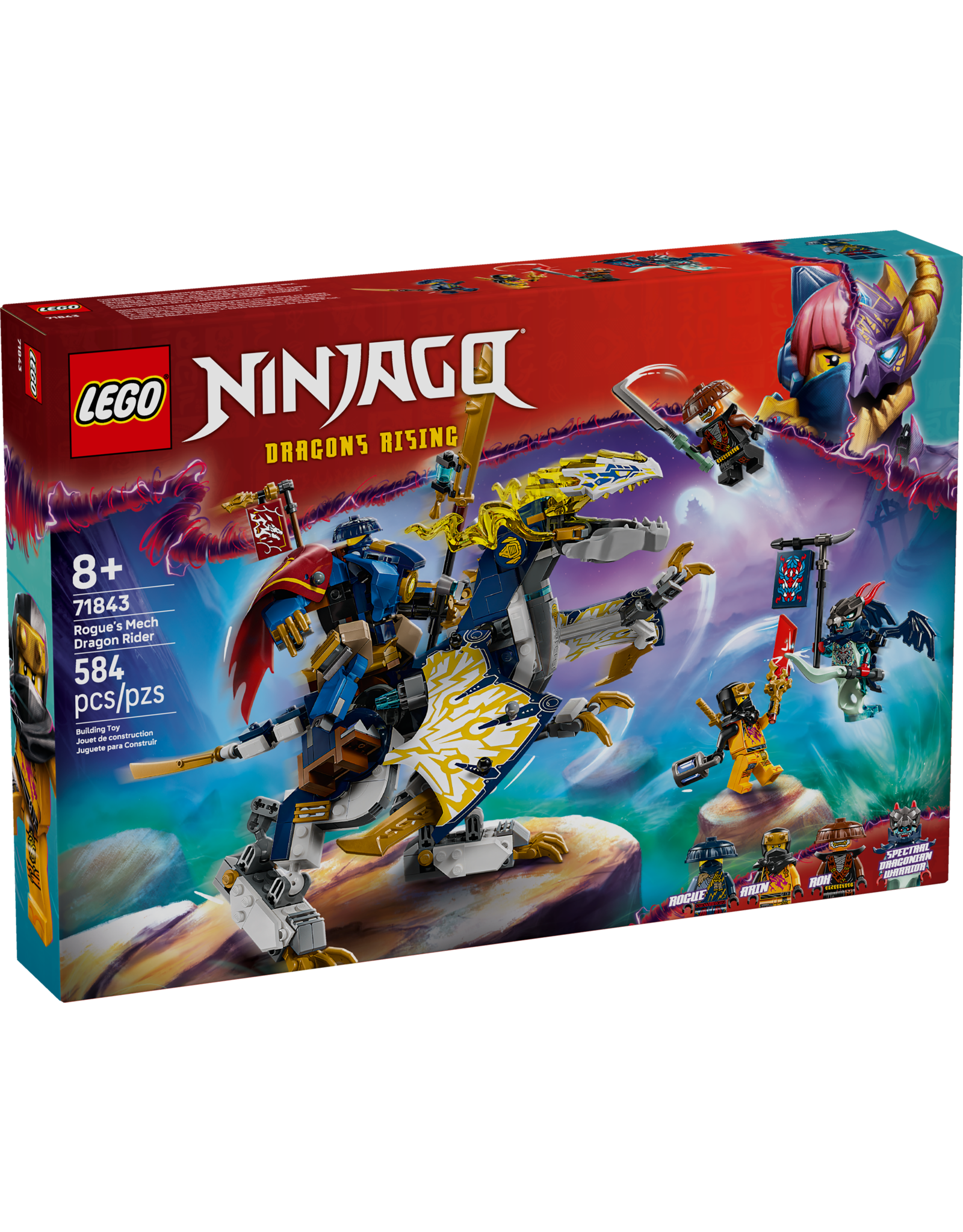 LEGO Ninjago 71843 Rogue's Mech Dragon Rider