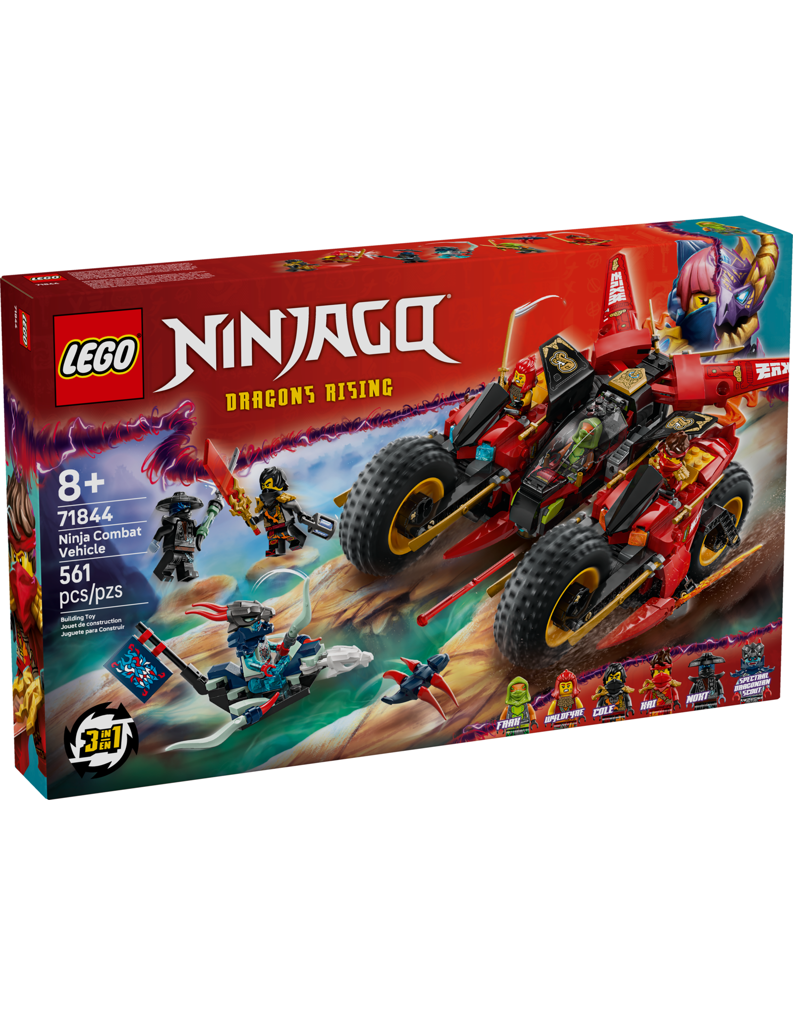 LEGO Ninjago 71844 Ninja Combat Vehicle