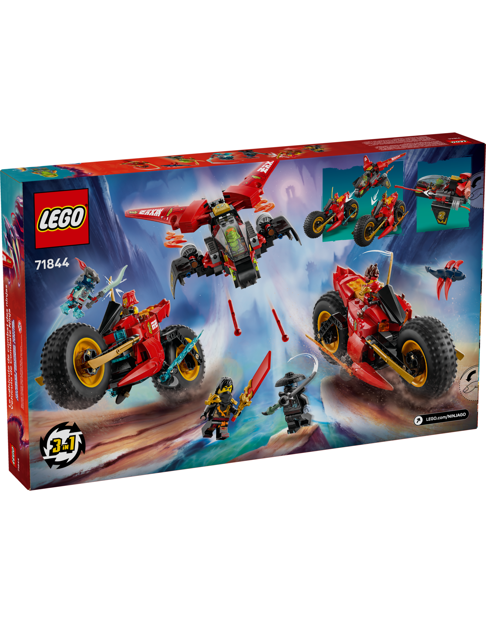 LEGO Ninjago 71844 Ninja Combat Vehicle